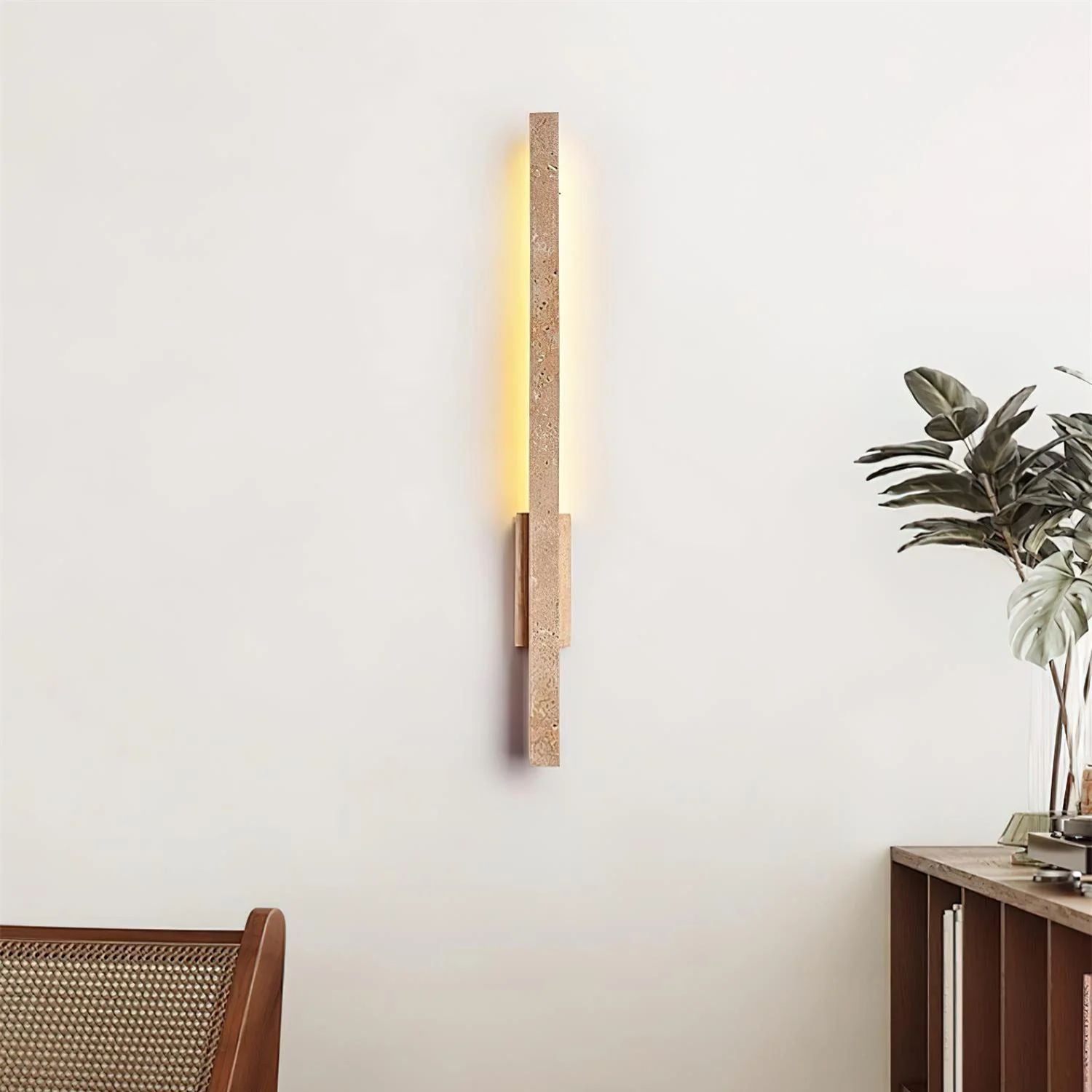 Lesica Natural Stone Wall Light