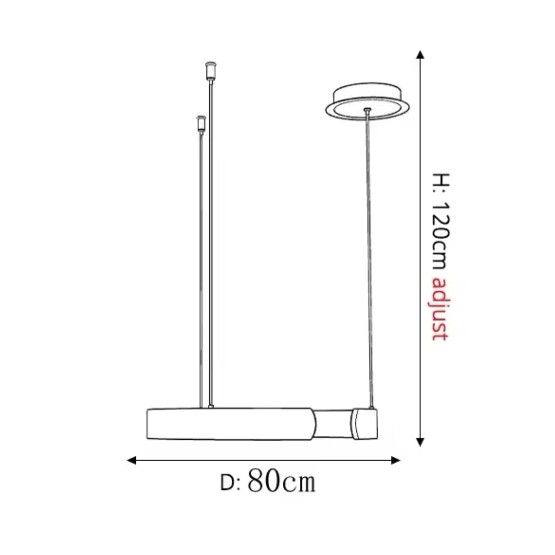 Aurum Circle Pendant Light