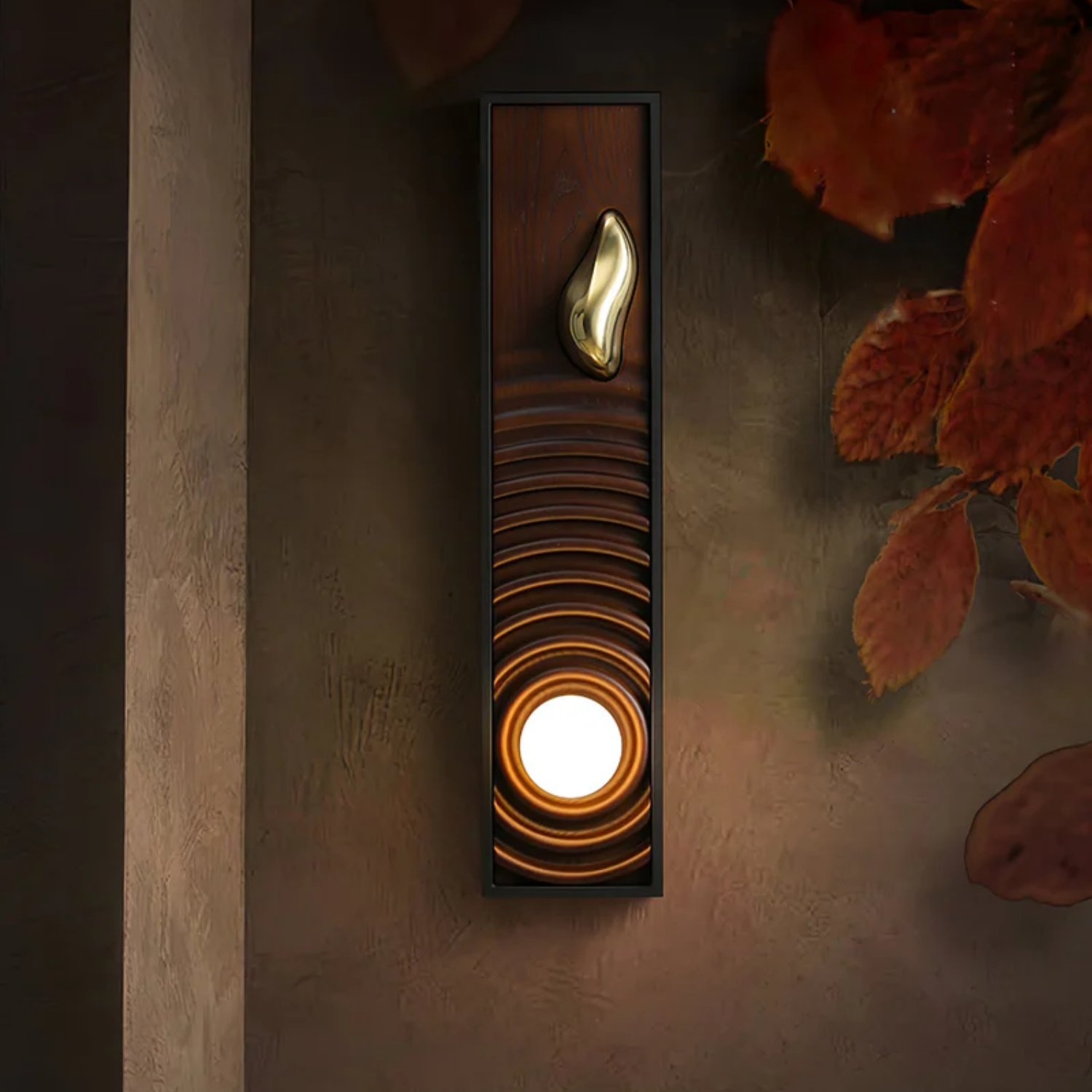 Moluze Wooden Wall Light