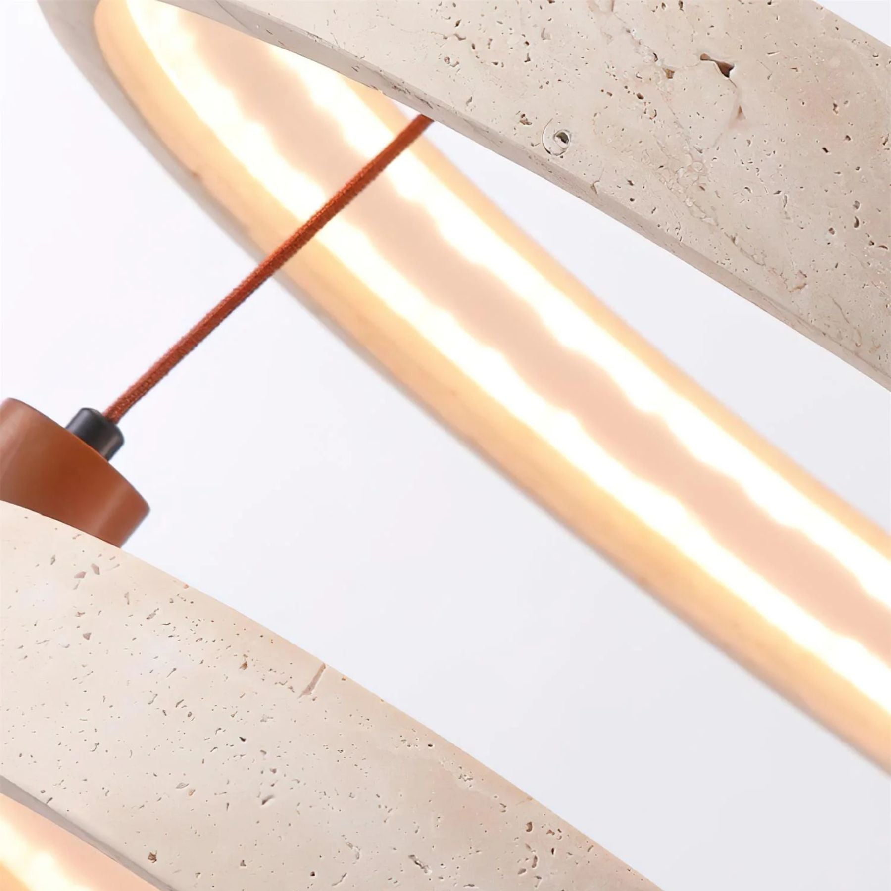 Aluson Natural Stone Pendant Light