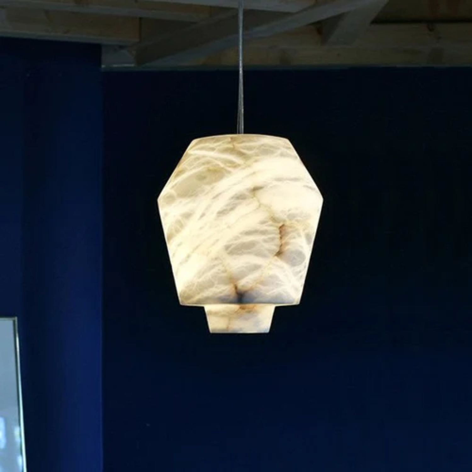 Velia Alabaster Pendant Light