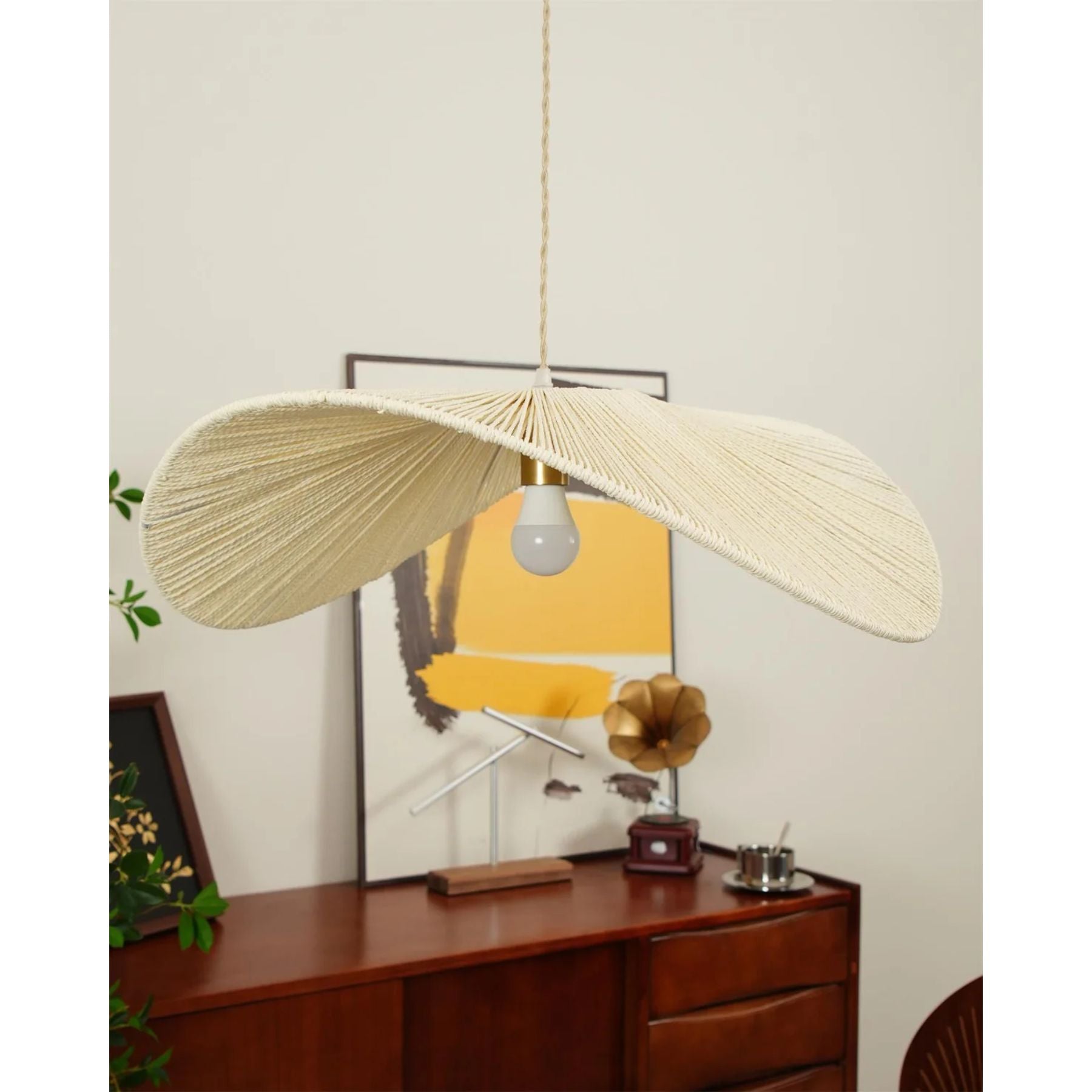 Woovo Hemp Rope Pendant Light