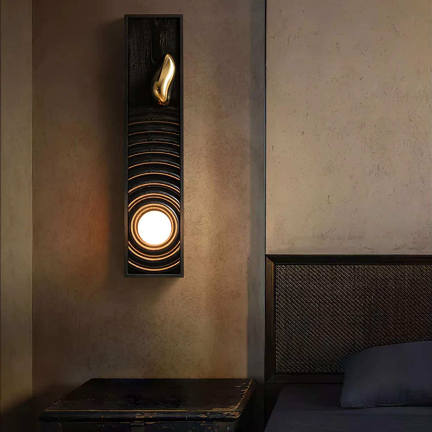 Moluze Wooden Wall Light
