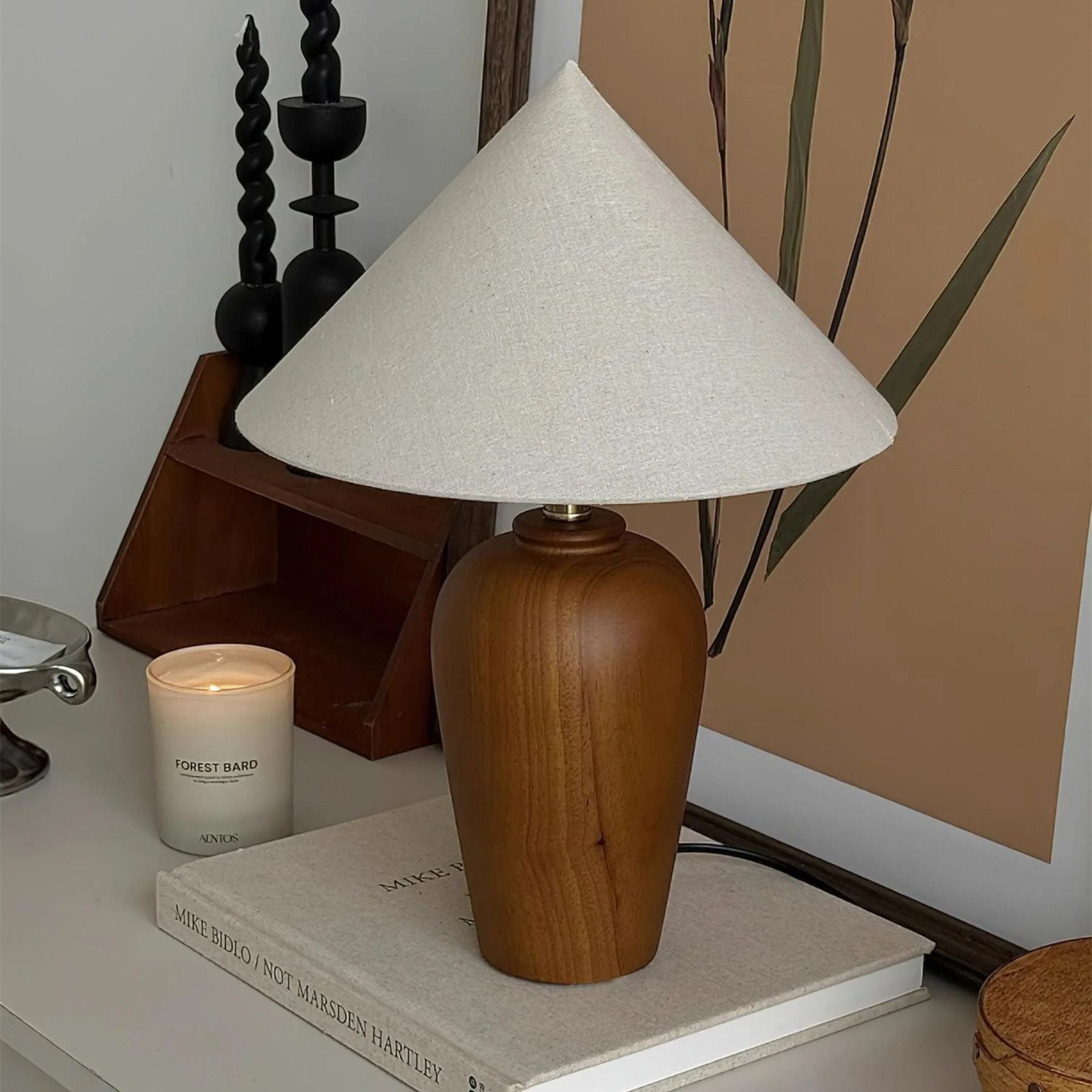 Brevo Wooden Table Lamp