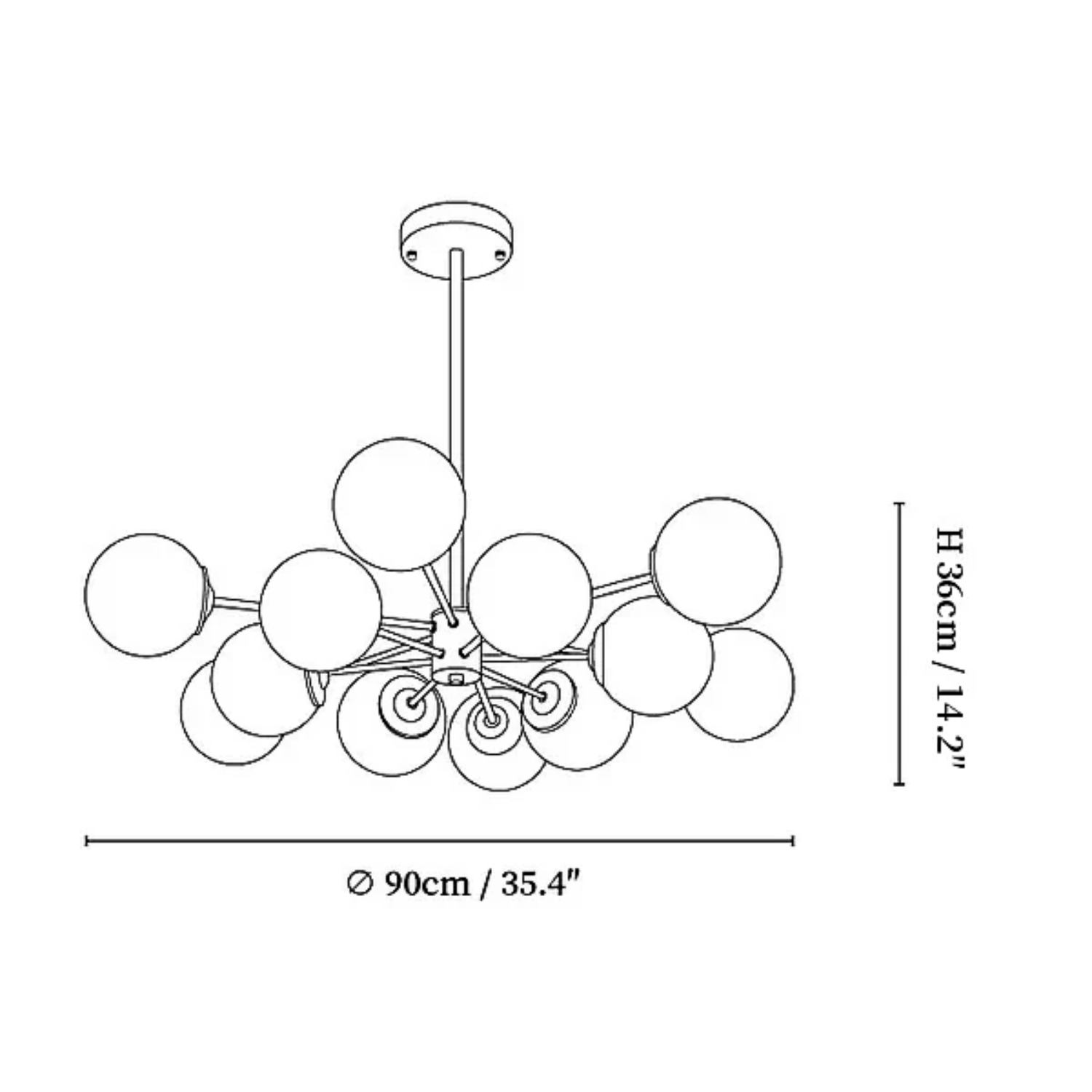 Jimesco Ceiling Light