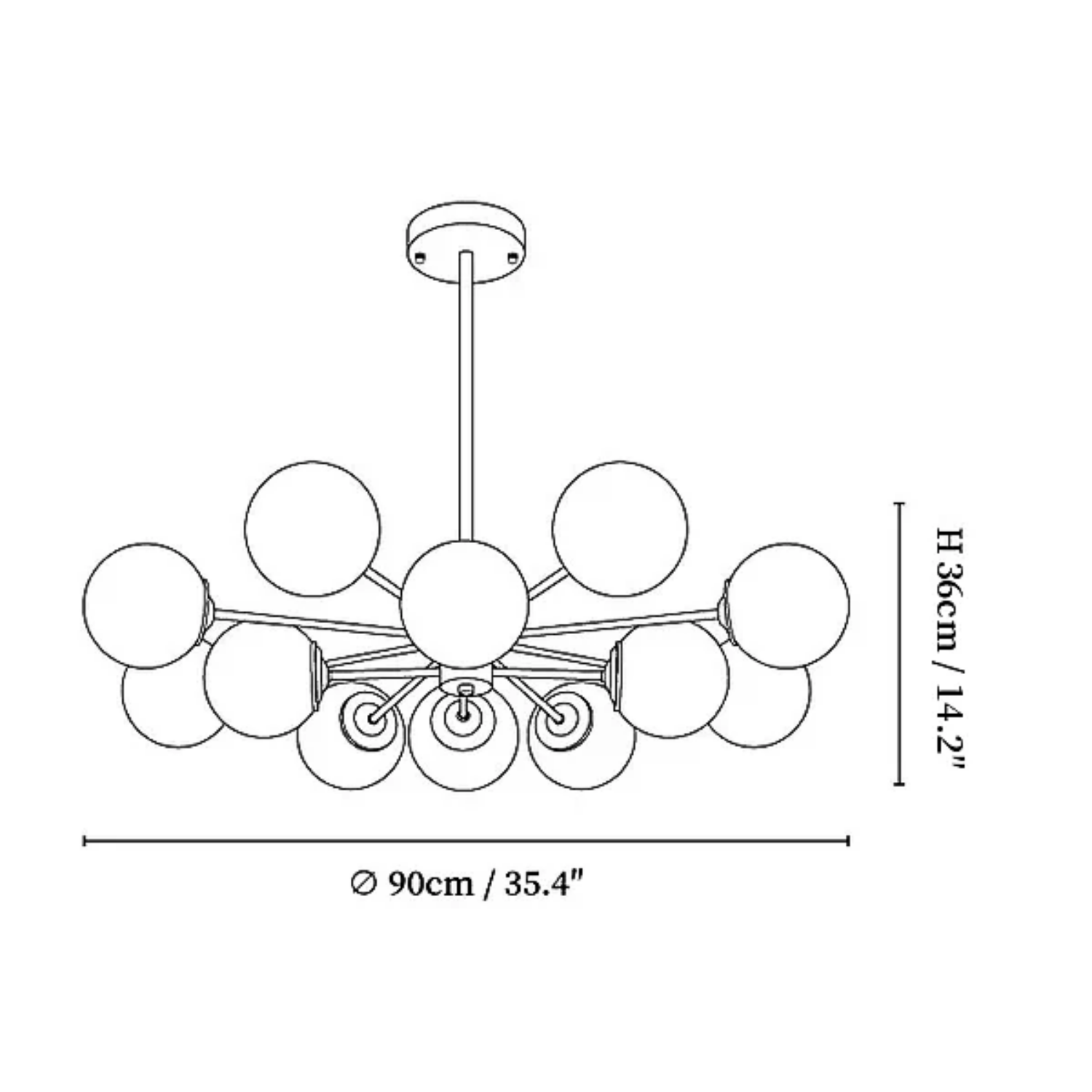 Jimesco Ceiling Light