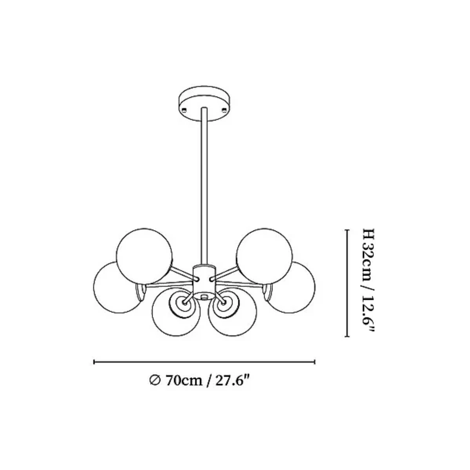 Elensyo Ceiling Light
