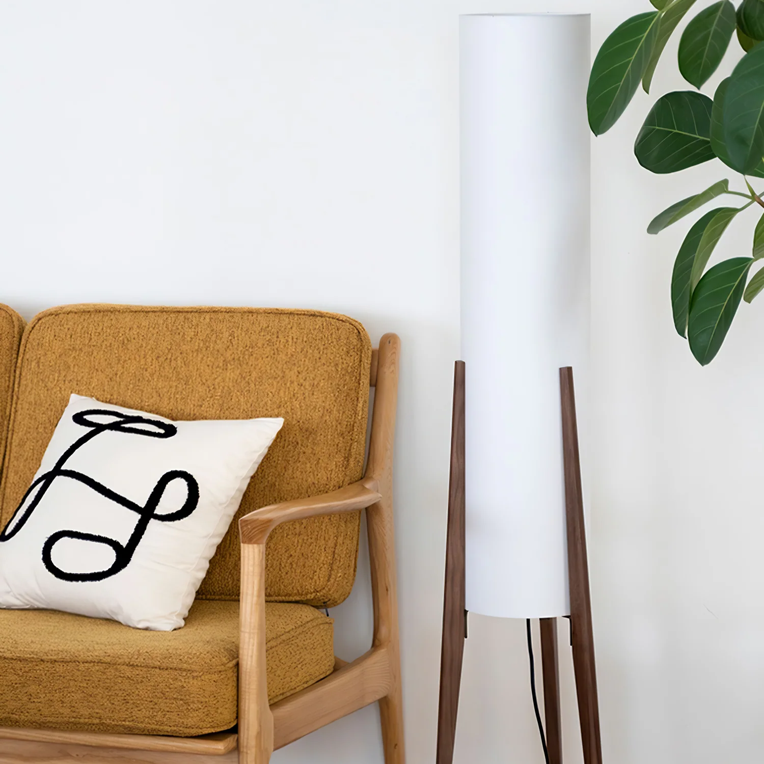 Mopose Japandi Style Floor Lamp