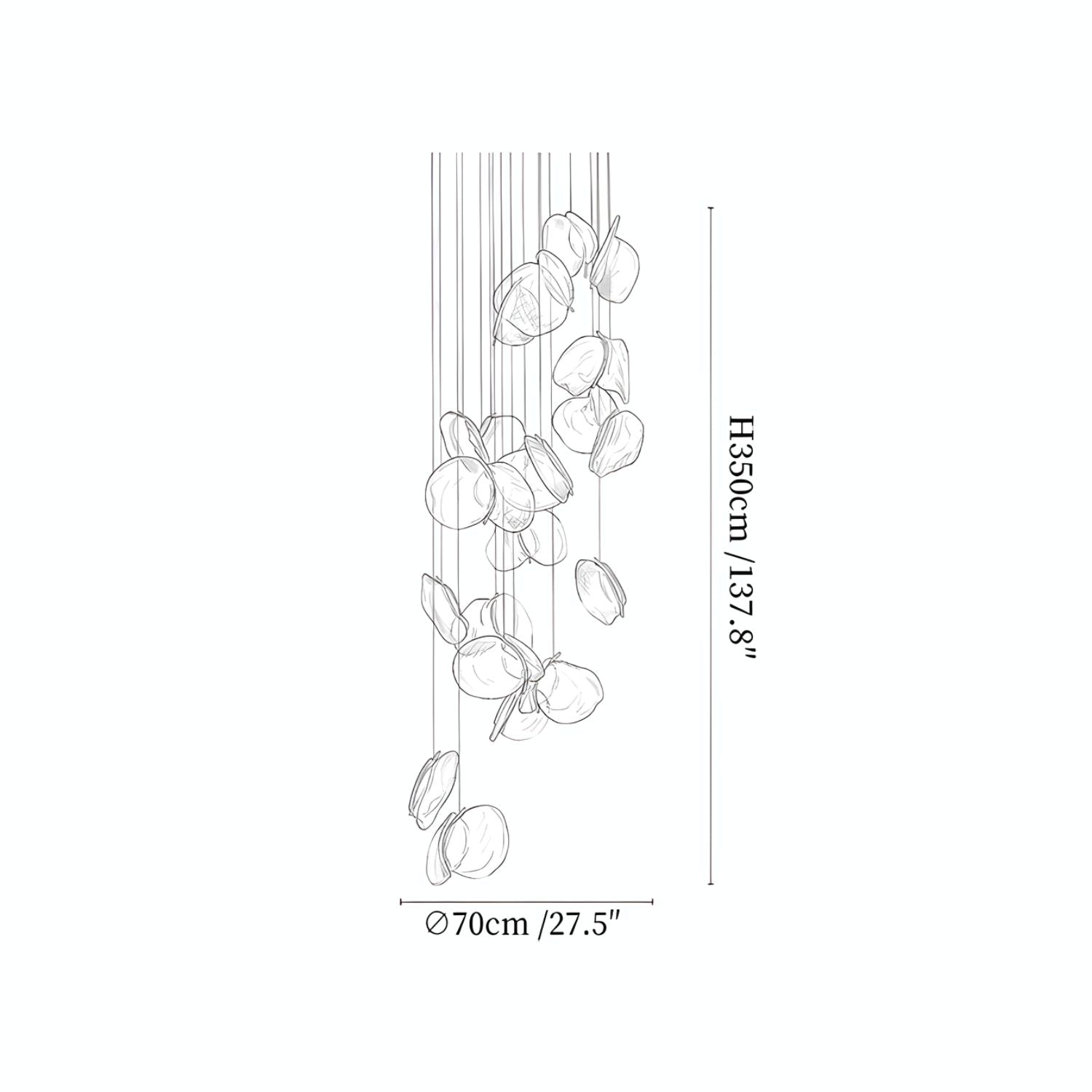 Duplet Glass Pendant Light
