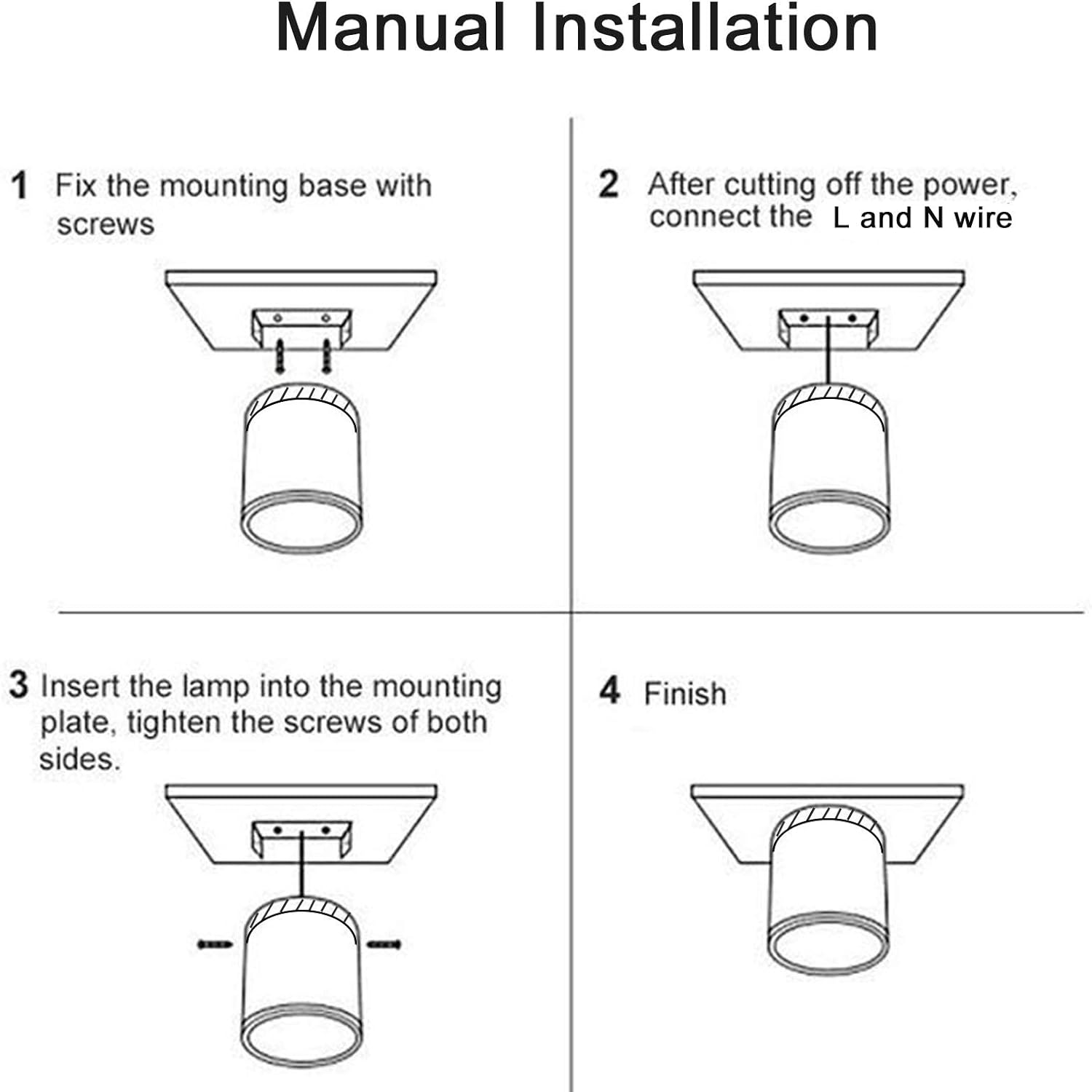 Cylinder Small Ceiling Light