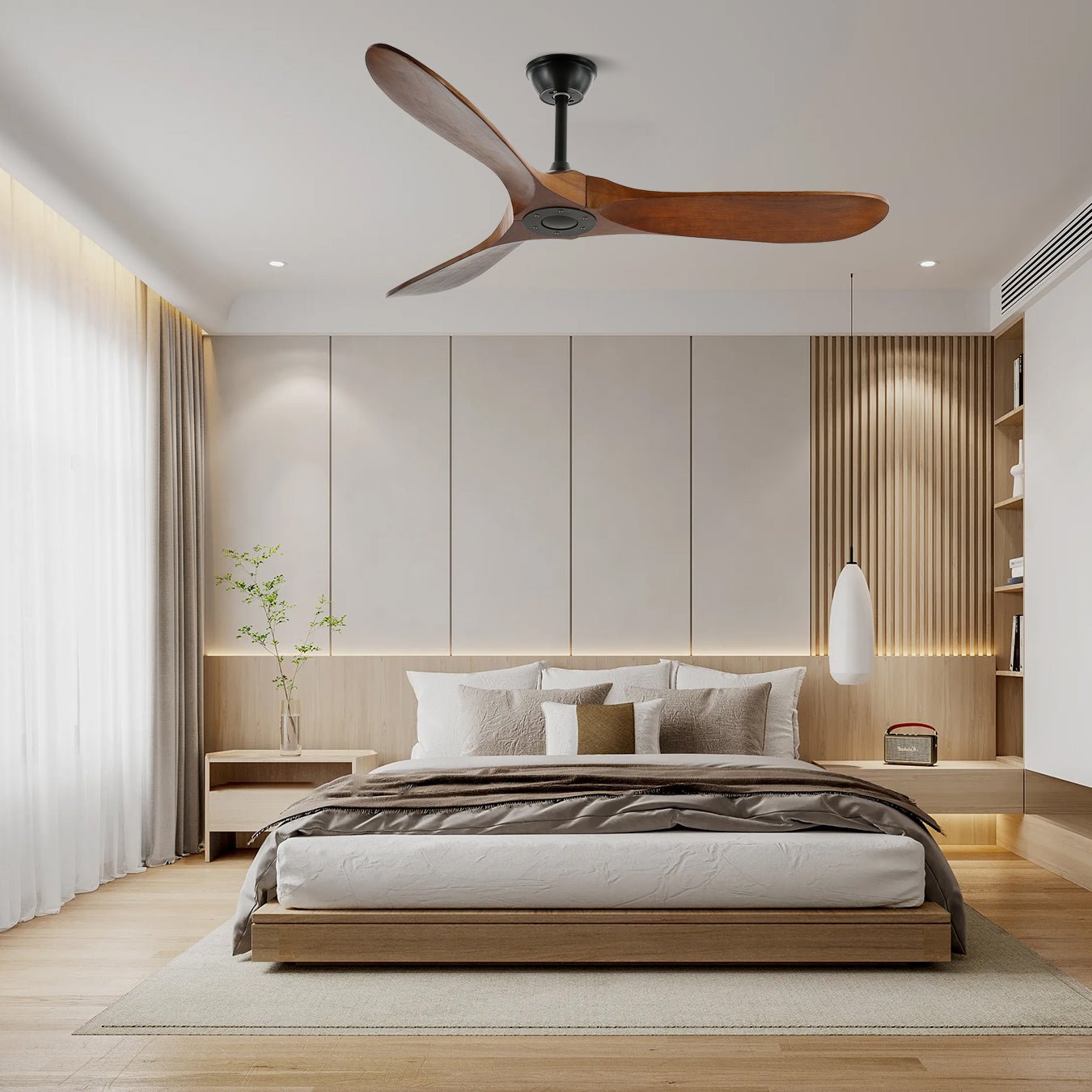Leno Wooden Ceiling Fan