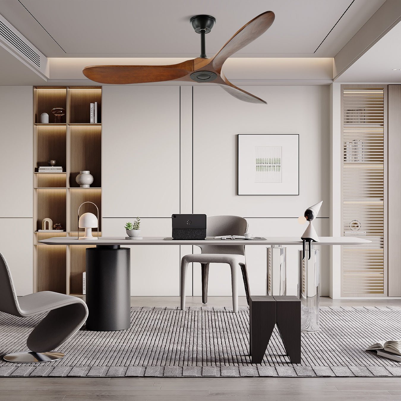 Leno Wooden Ceiling Fan