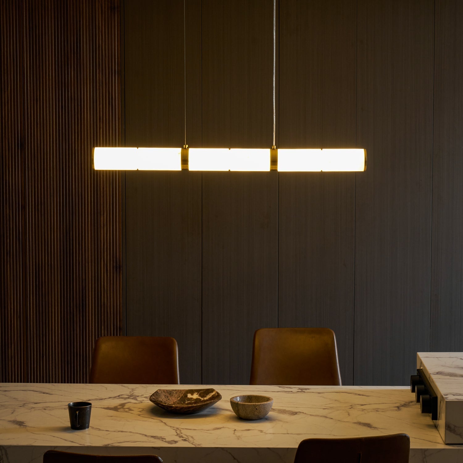 Becoza Alabaster Linear Pendant Light