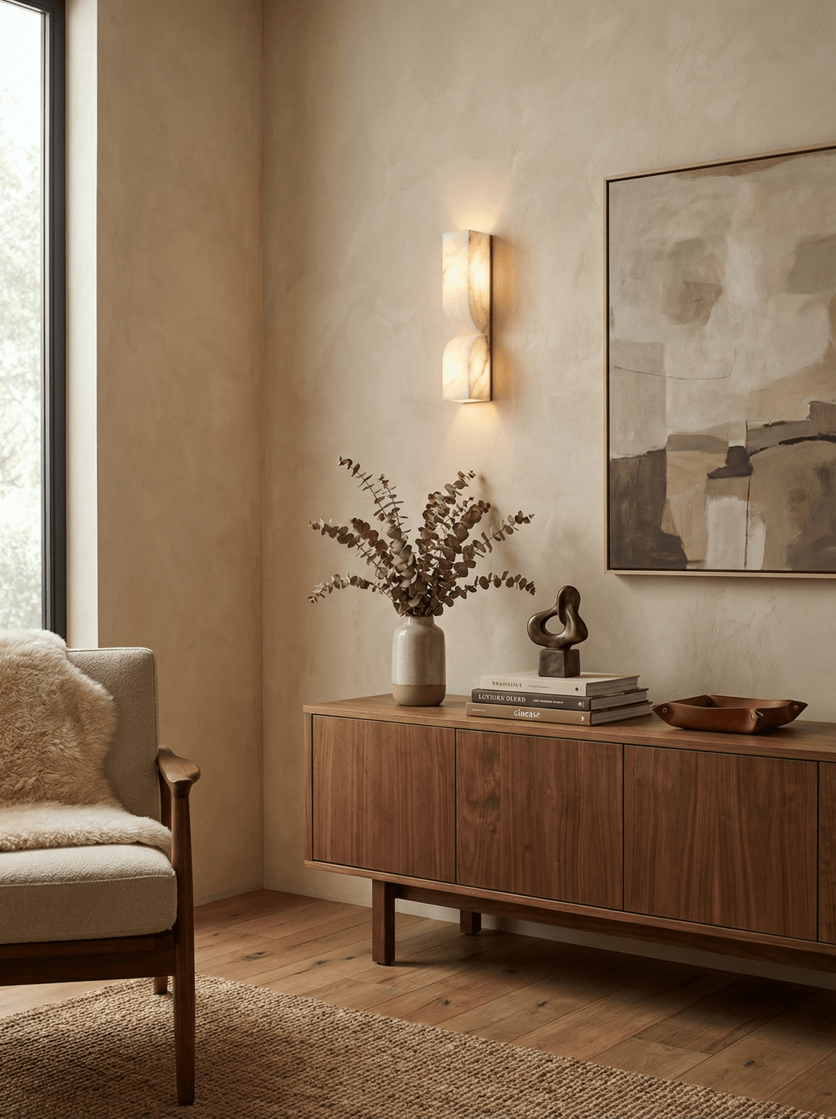 Travo Sculptural Wall Light