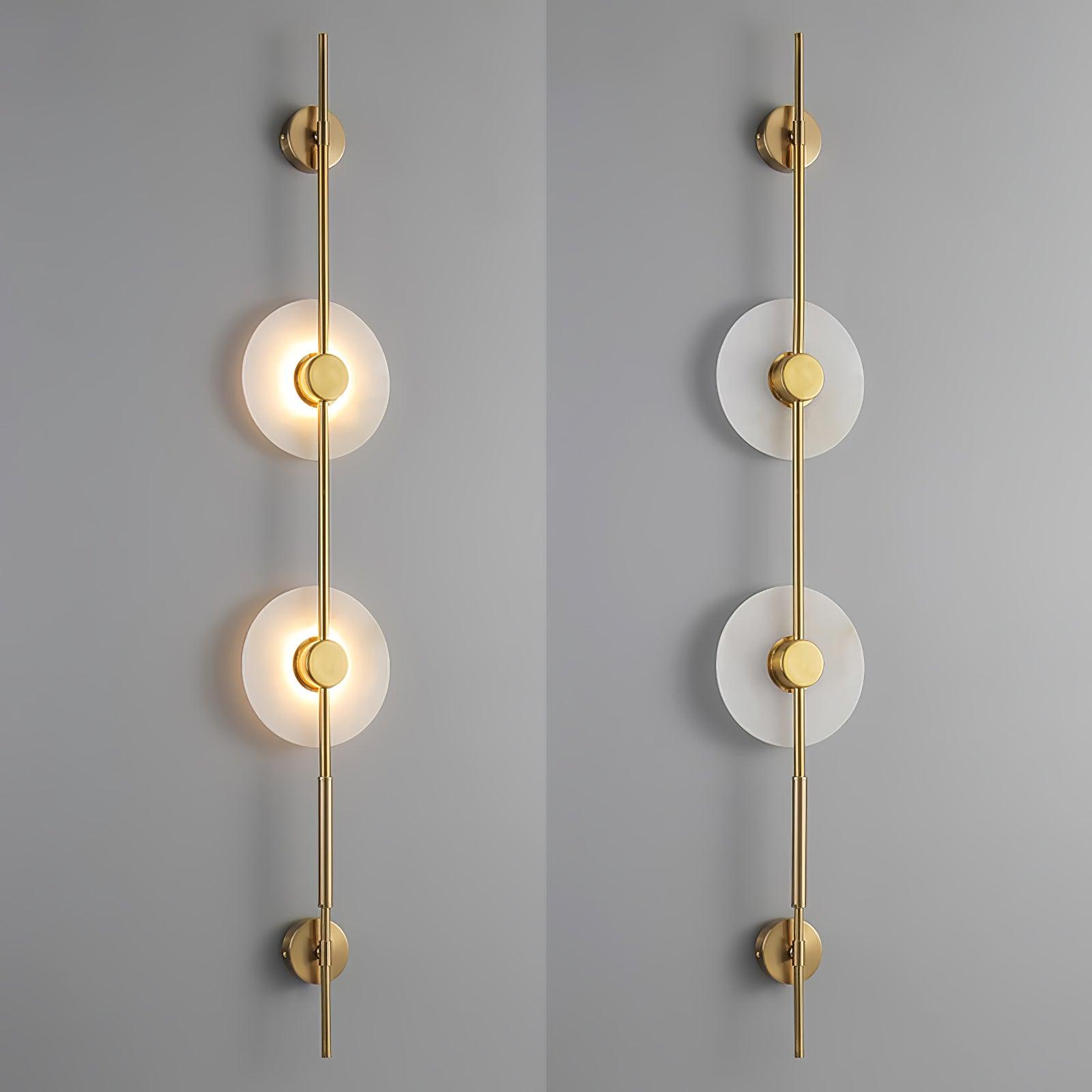 Duelsy Vertical Wall Light With Plug