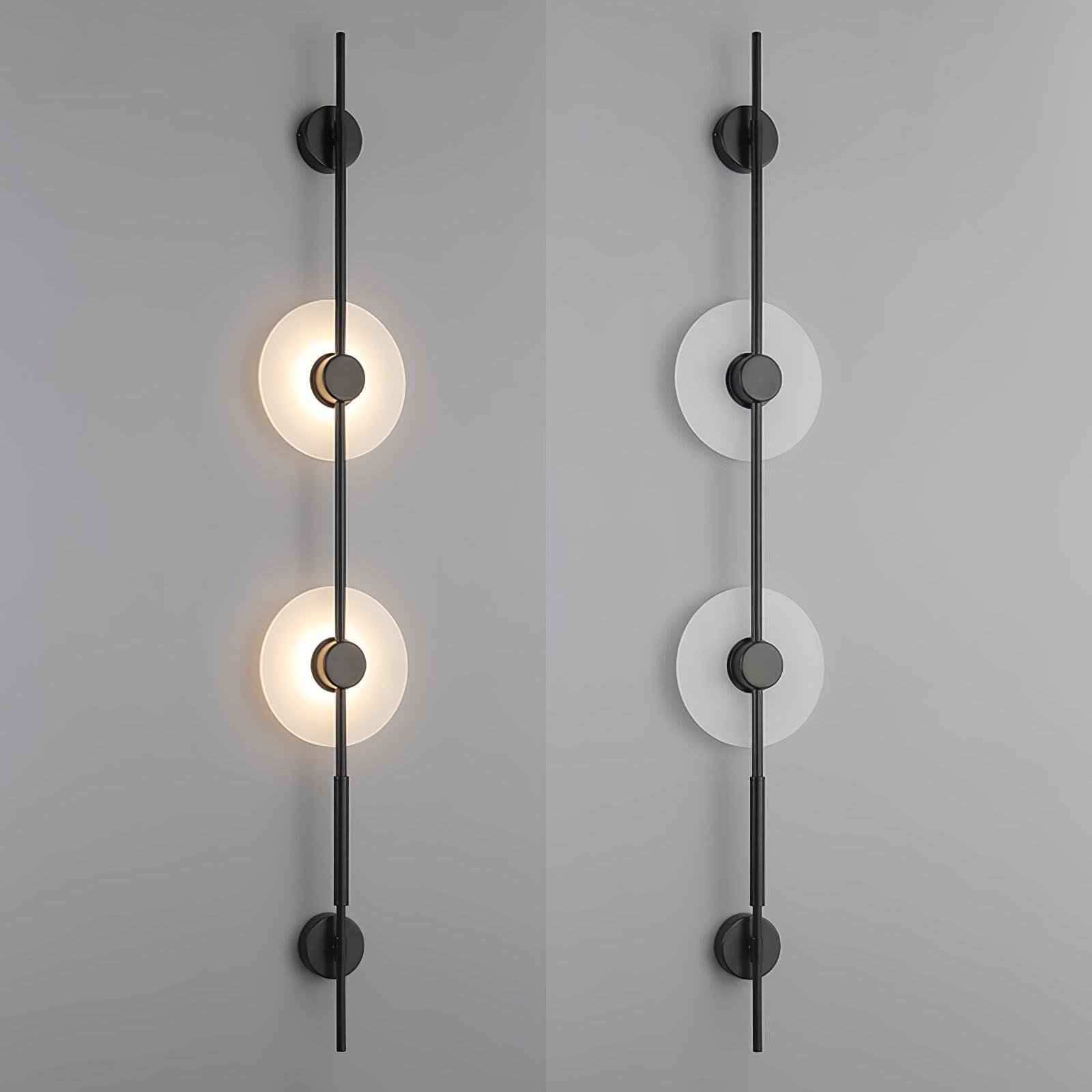 Duelsy Vertical Wall Light With Plug