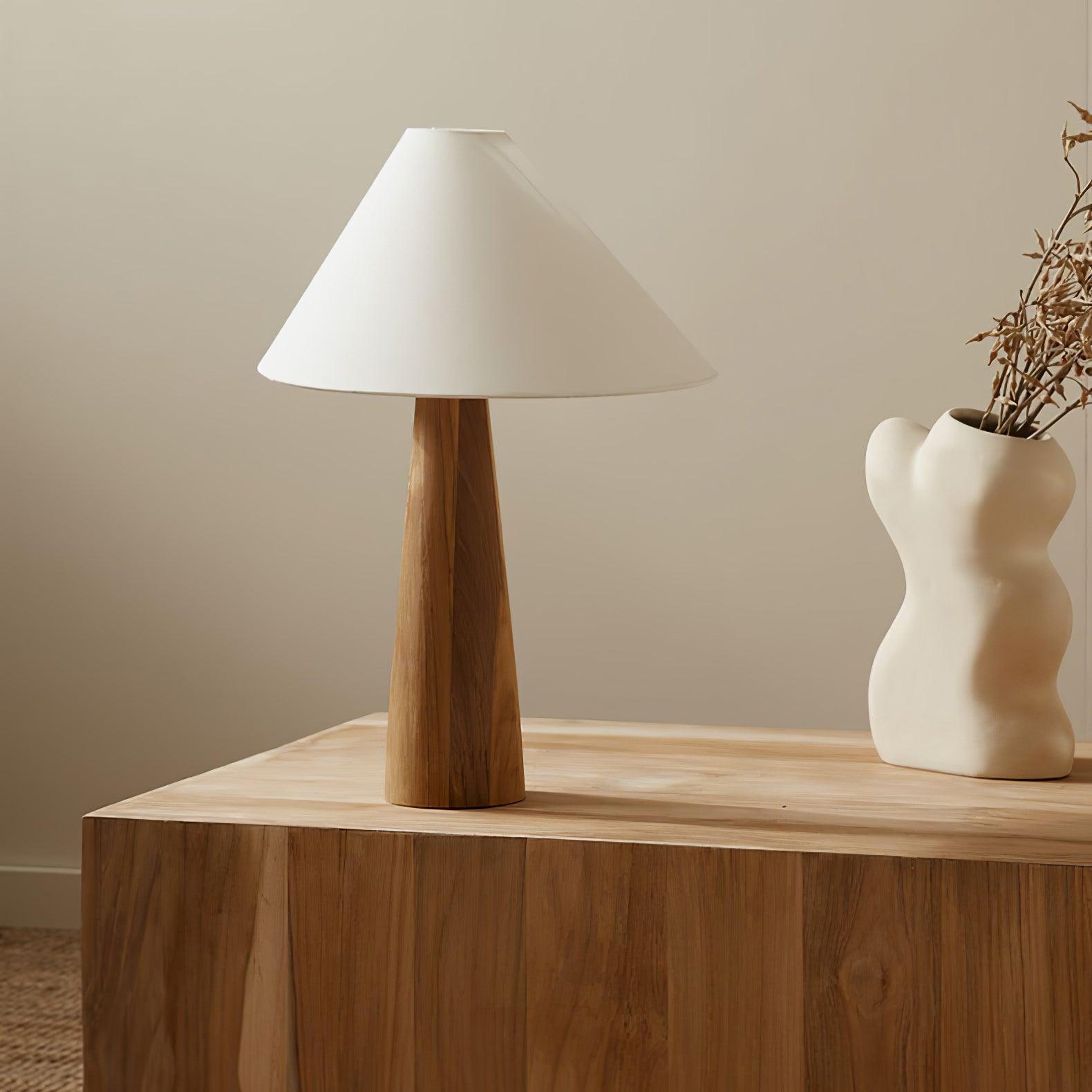 Arelvin Wooden Table Lamp
