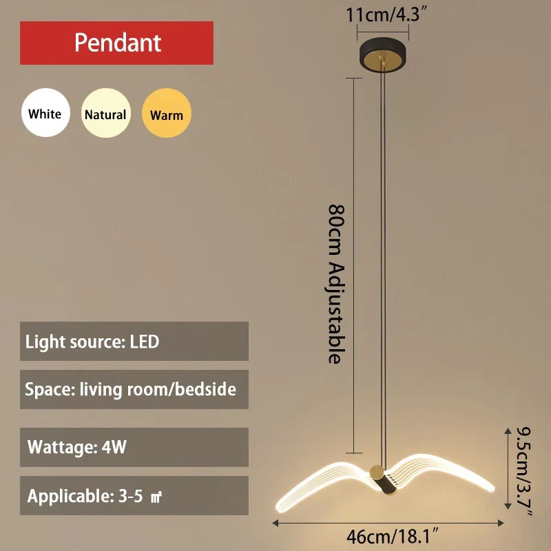 Milze Bird Wall Light
