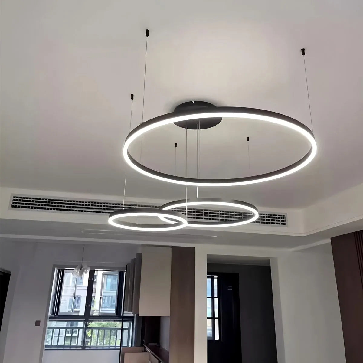 Circora Layered Ring Pendant Light