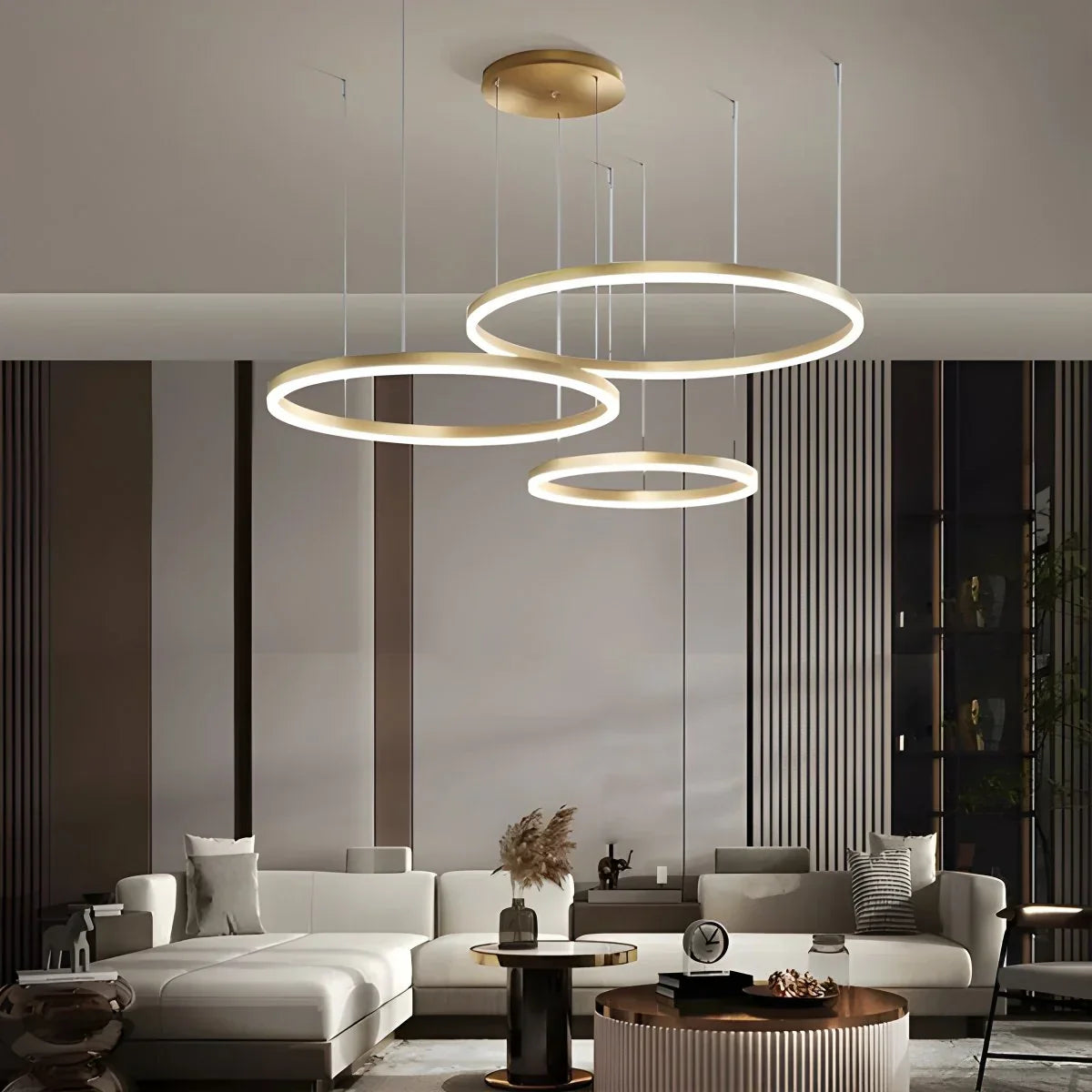 Circora Layered Ring Pendant Light