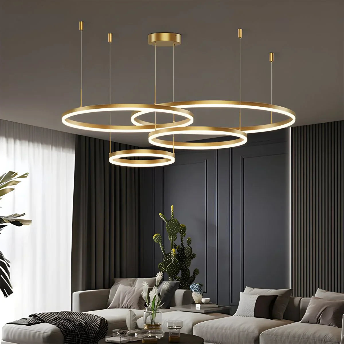 Circora Layered Ring Pendant Light