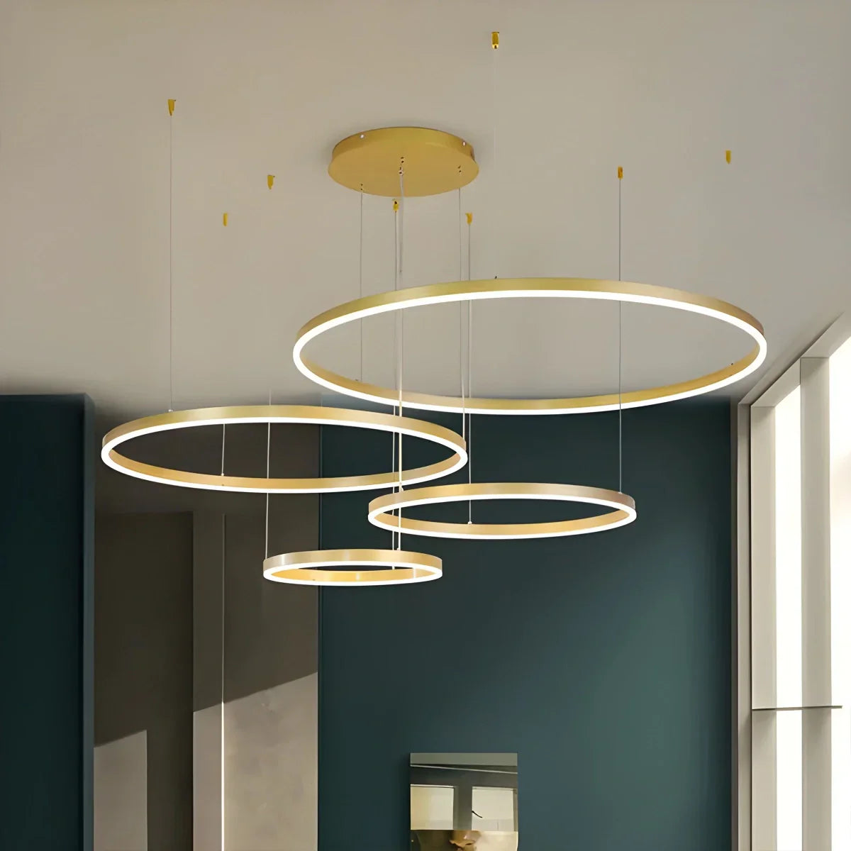 Circora Layered Ring Pendant Light