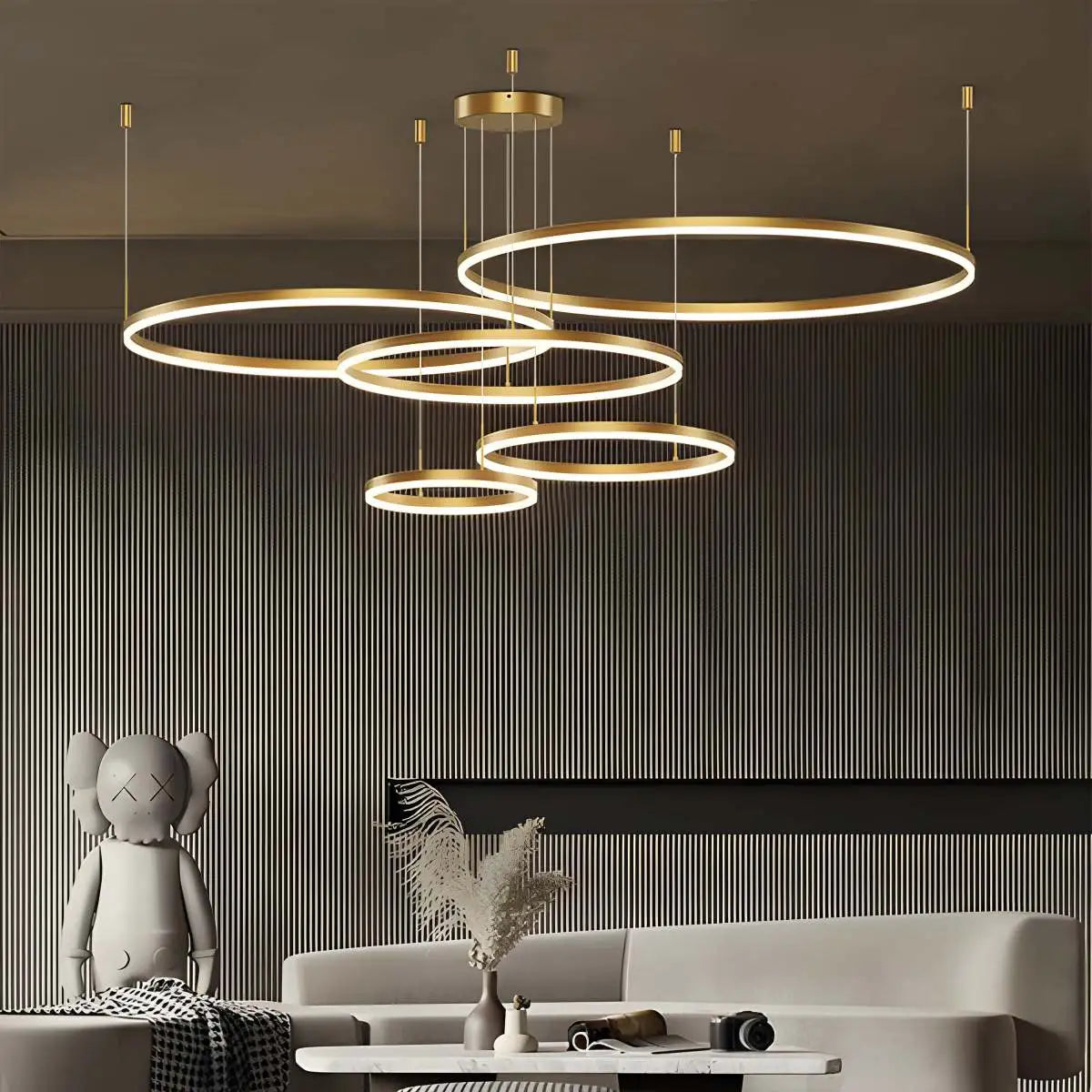 Circora Layered Ring Pendant Light