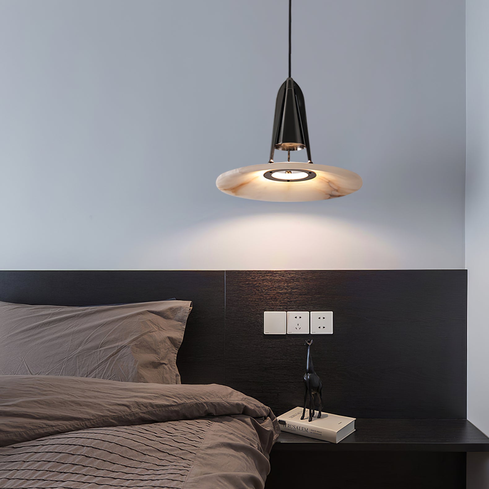 Agaron Alabaster Pendant Light