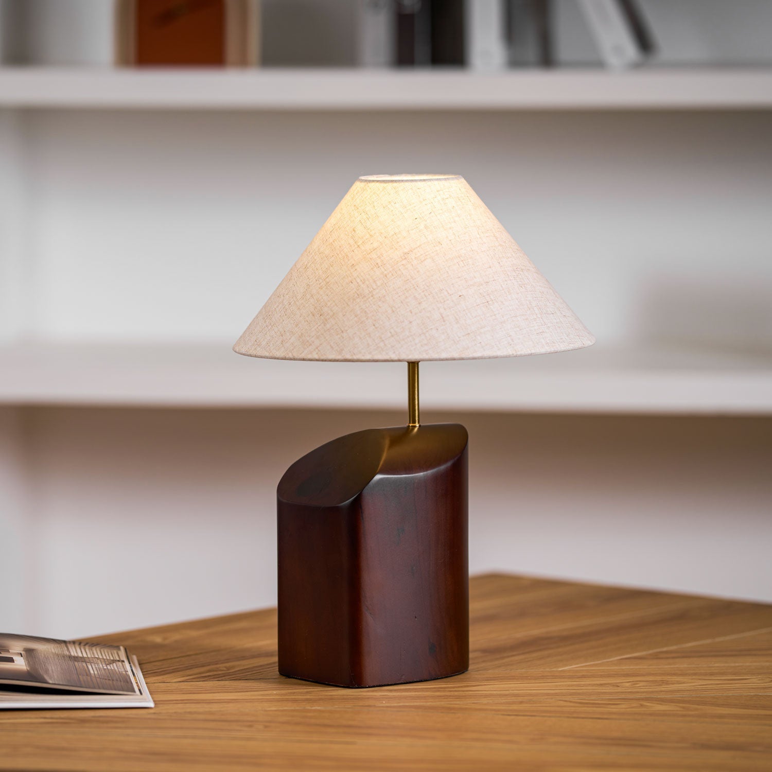 Tellon Wooden Table Lamp