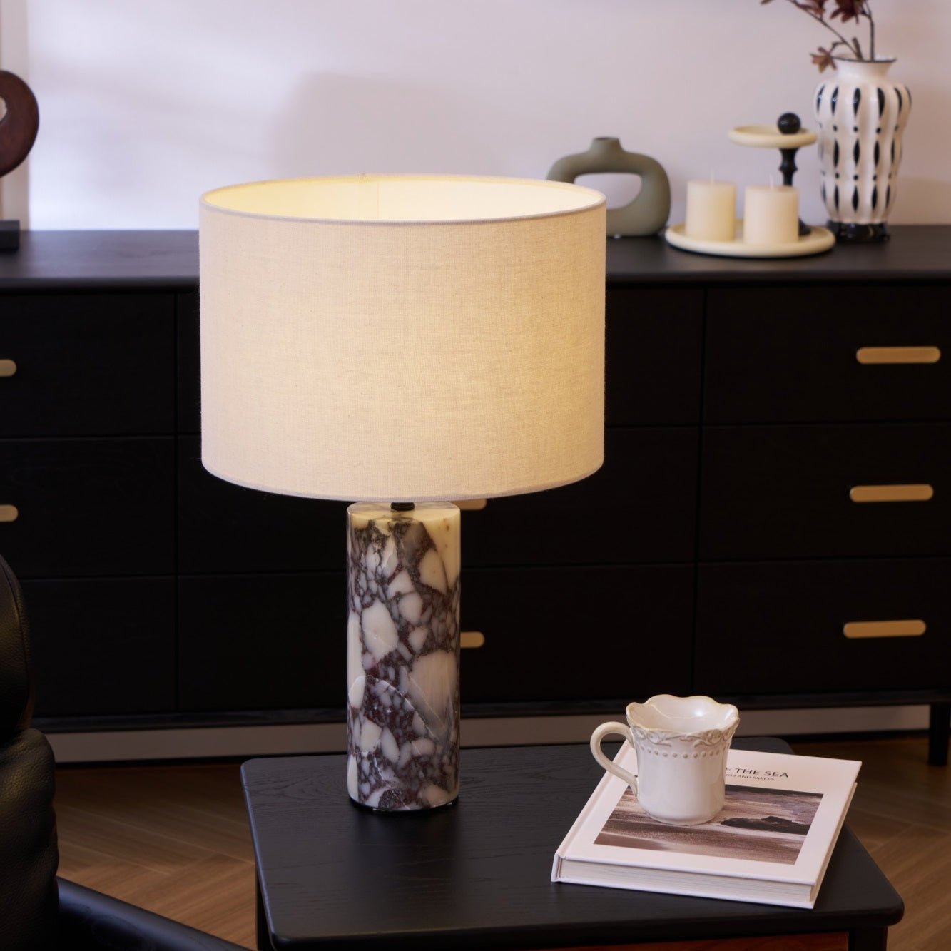 Aromefa Marble Table Lamp