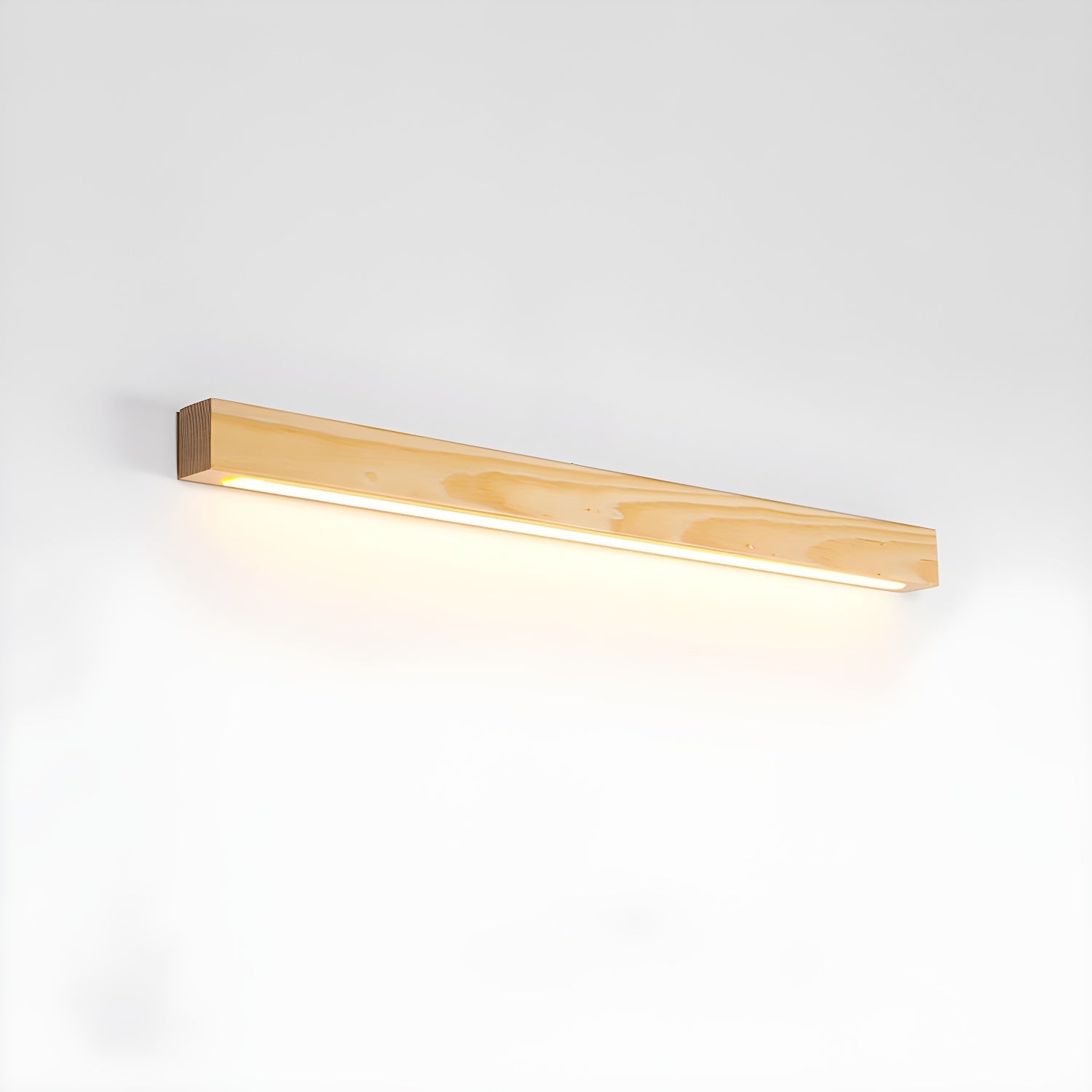 Meron Linear Wooden Wall Light