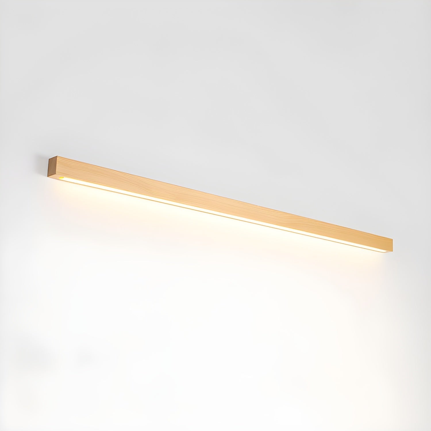 Meron Linear Wooden Wall Light