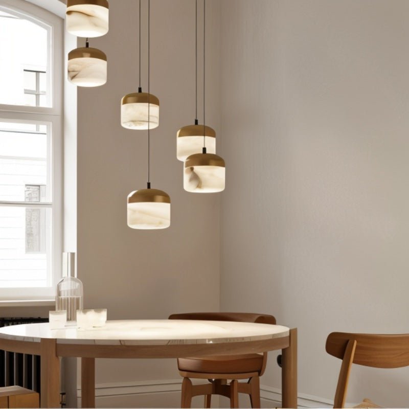 Elaso Alabaster Pendant Light