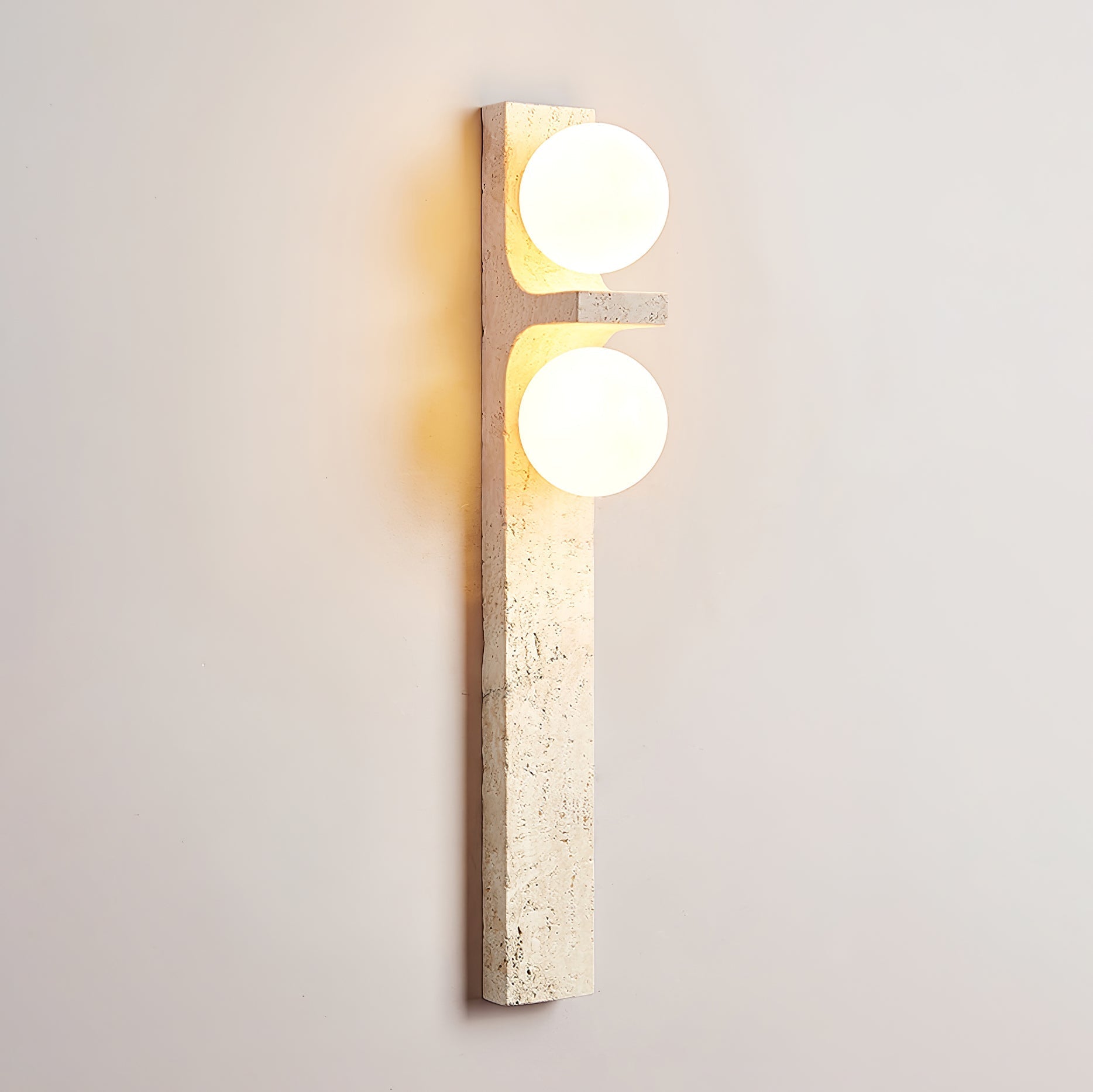 Asencis Natural Stone Wall Light