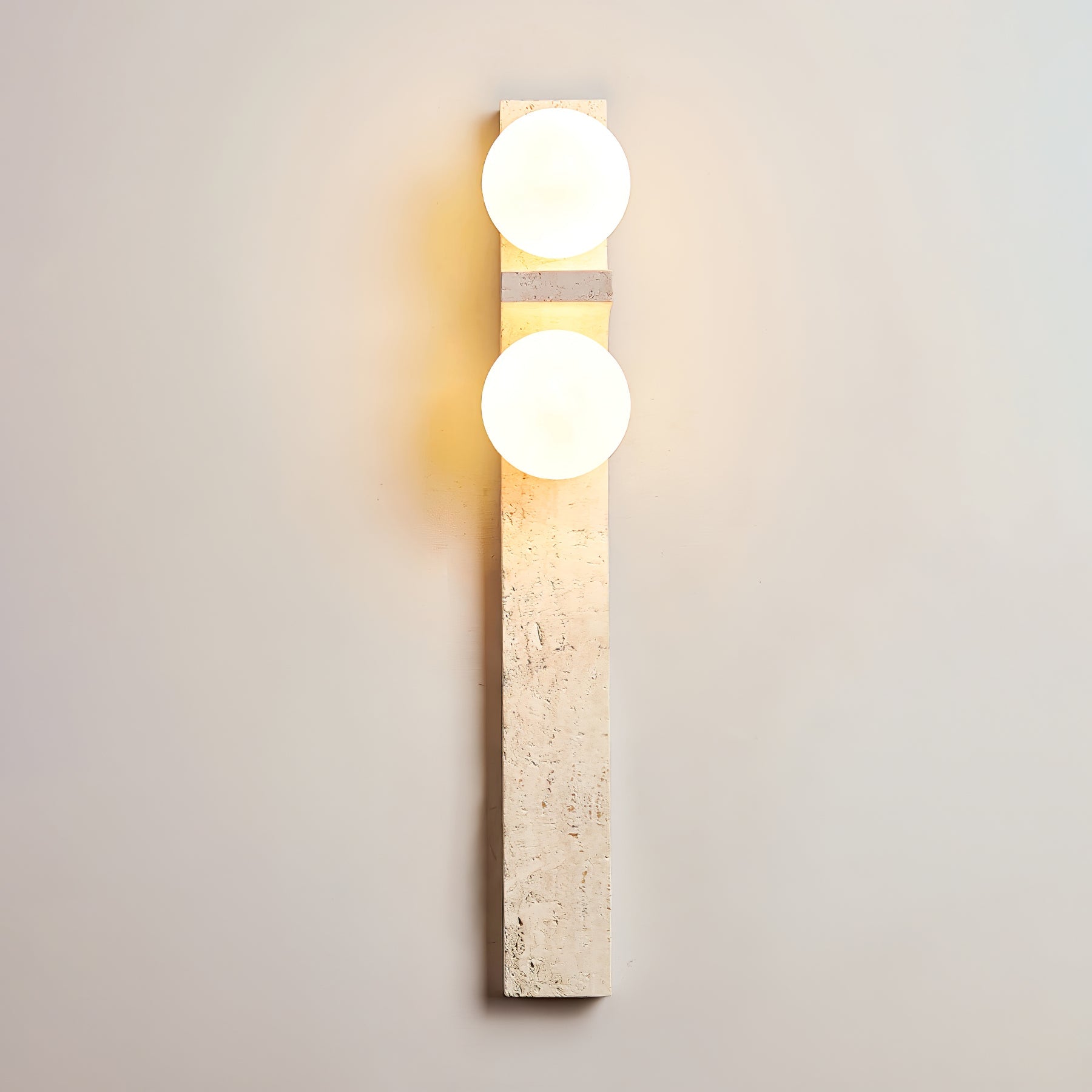 Asencis Natural Stone Wall Light
