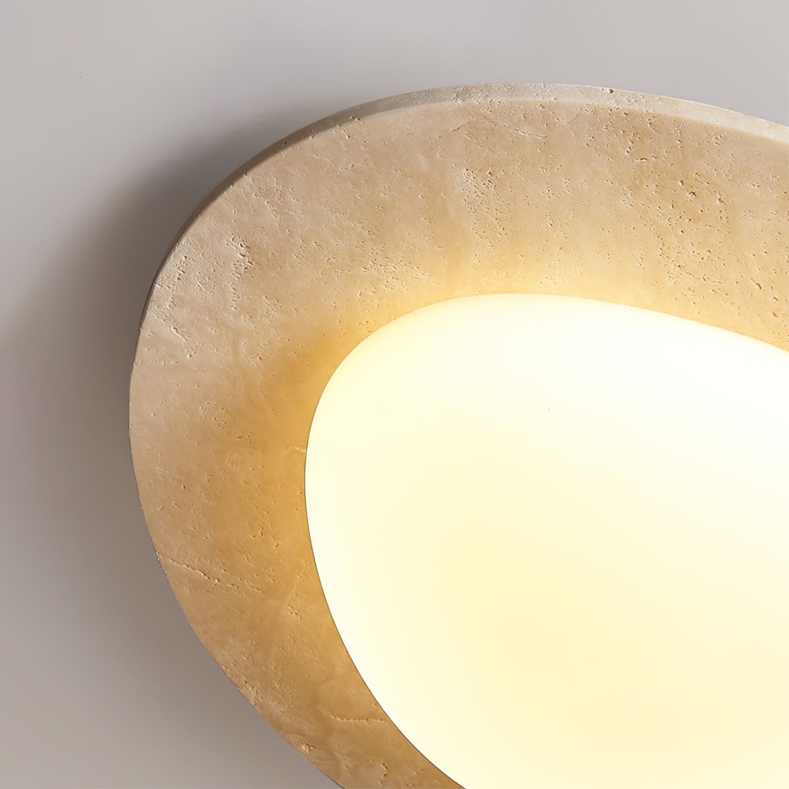 Arone Natural Stone Ceiling Light