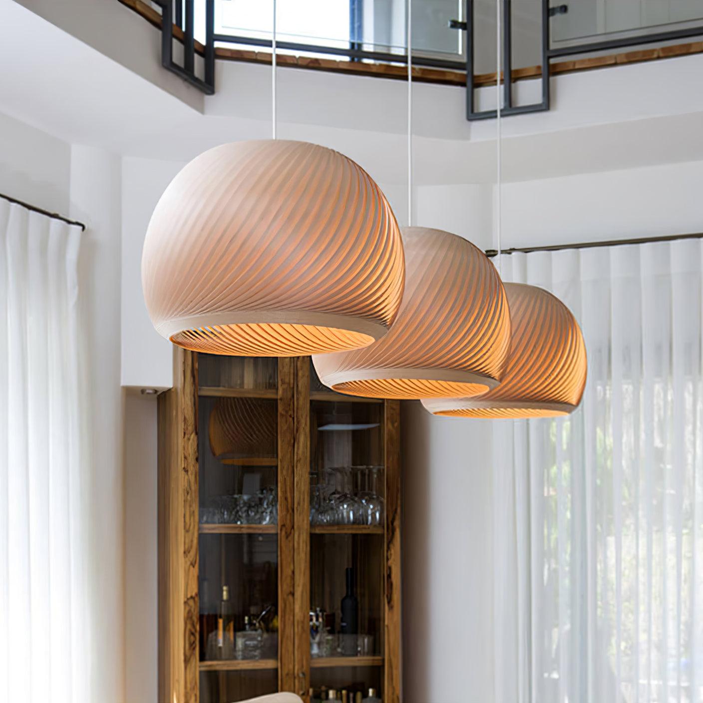 Auroze Wooden Pendant Light