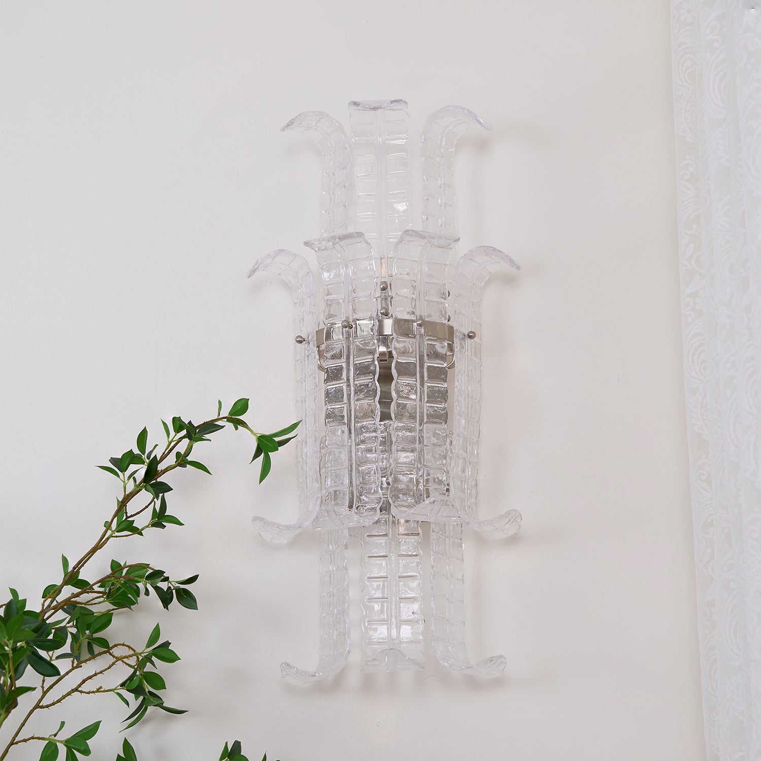 Pelonema Glass Wall Light
