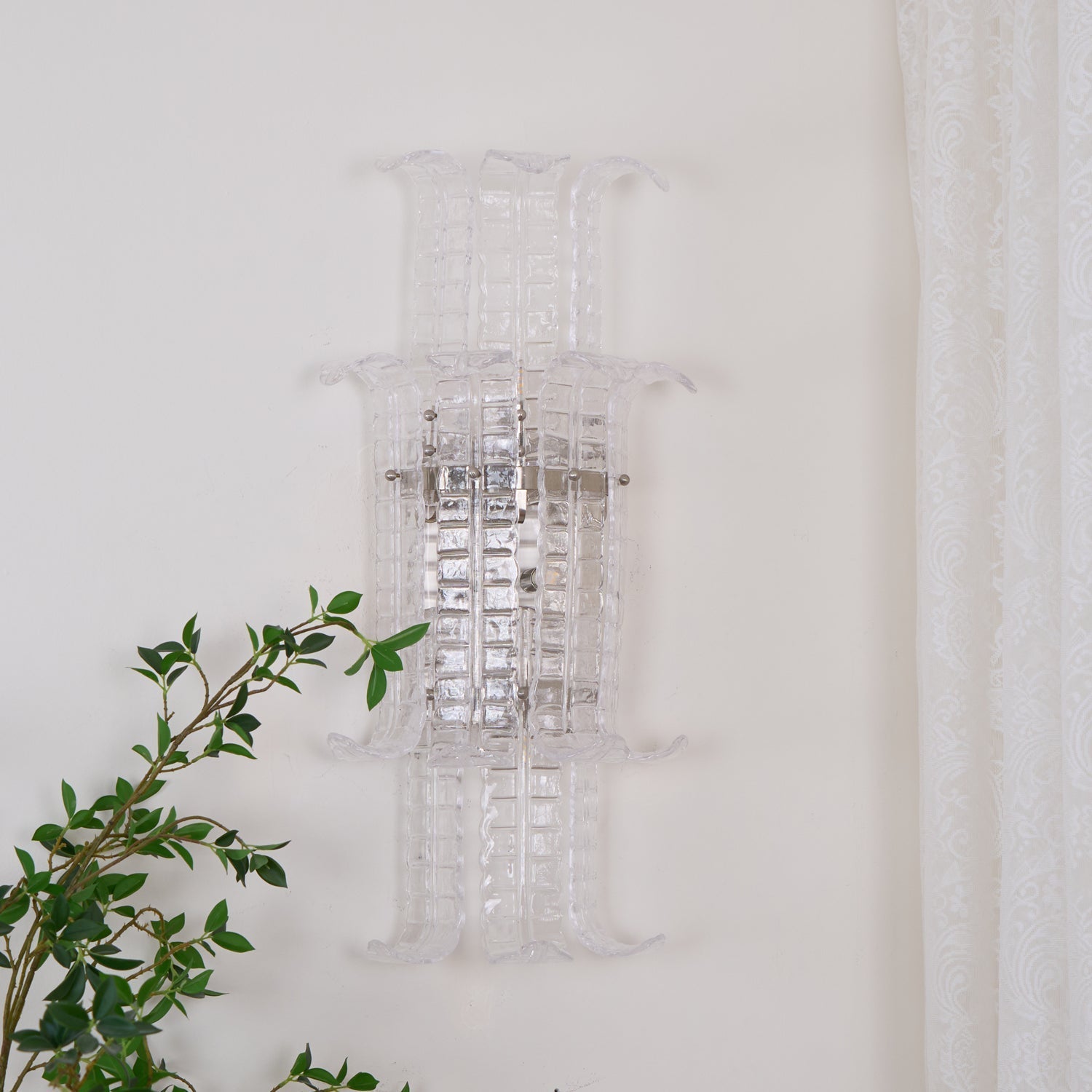 Pelonema Glass Wall Light