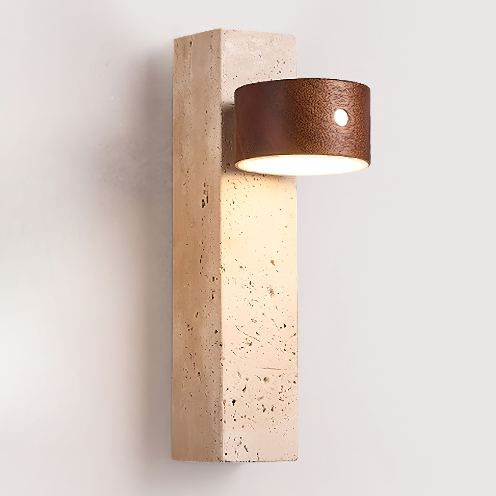 Rexis Travertine Wall Light