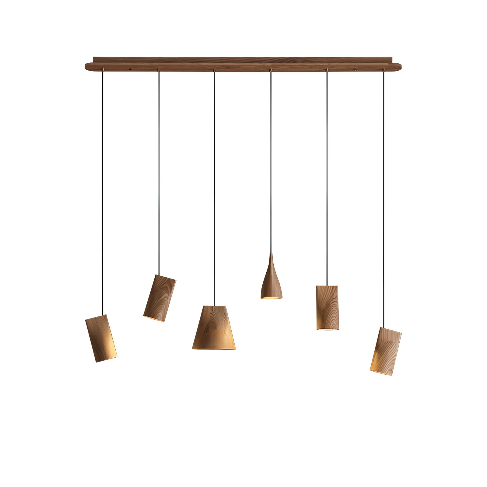 Dellse Wooden Pendant Light