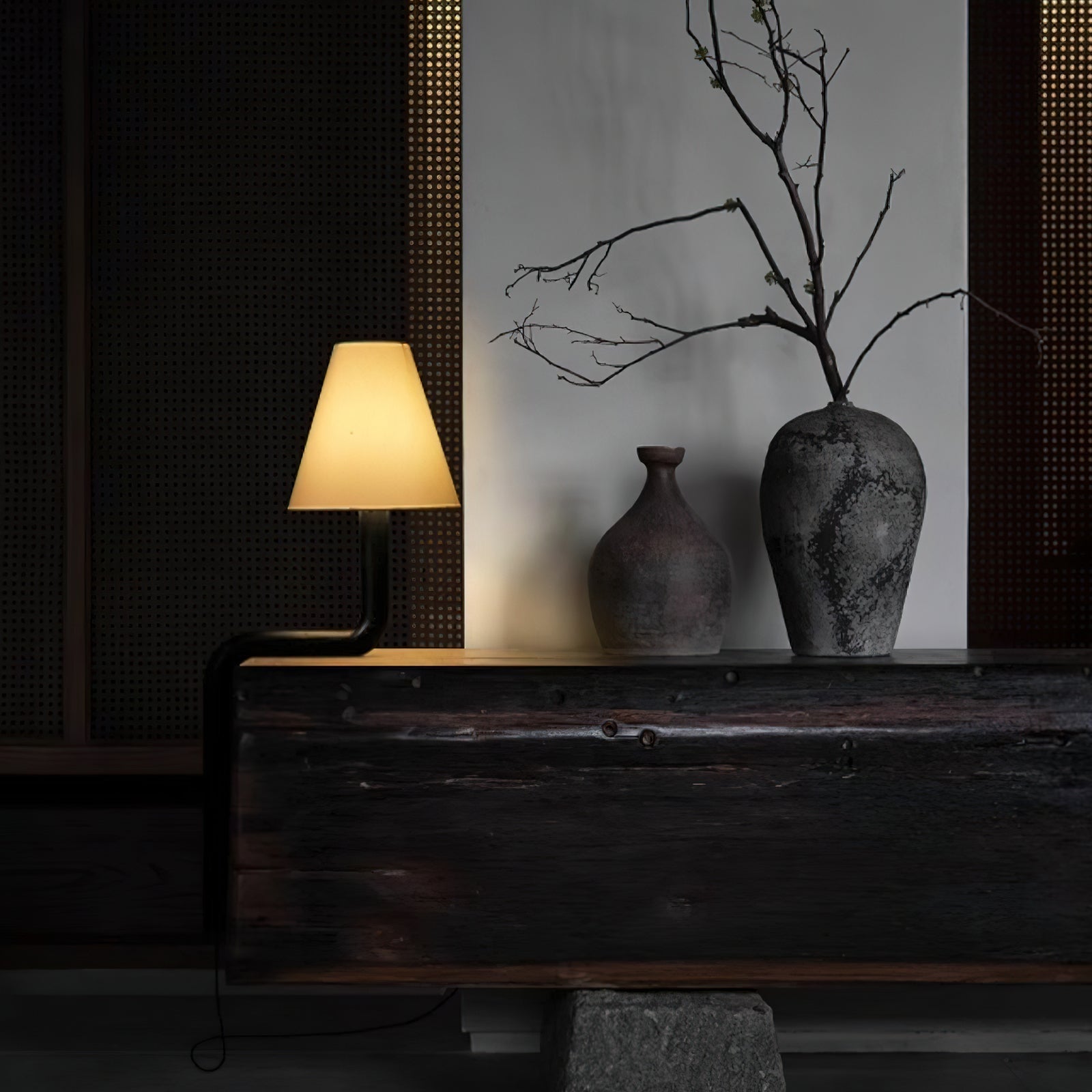 Bento Wooden Table Lamp