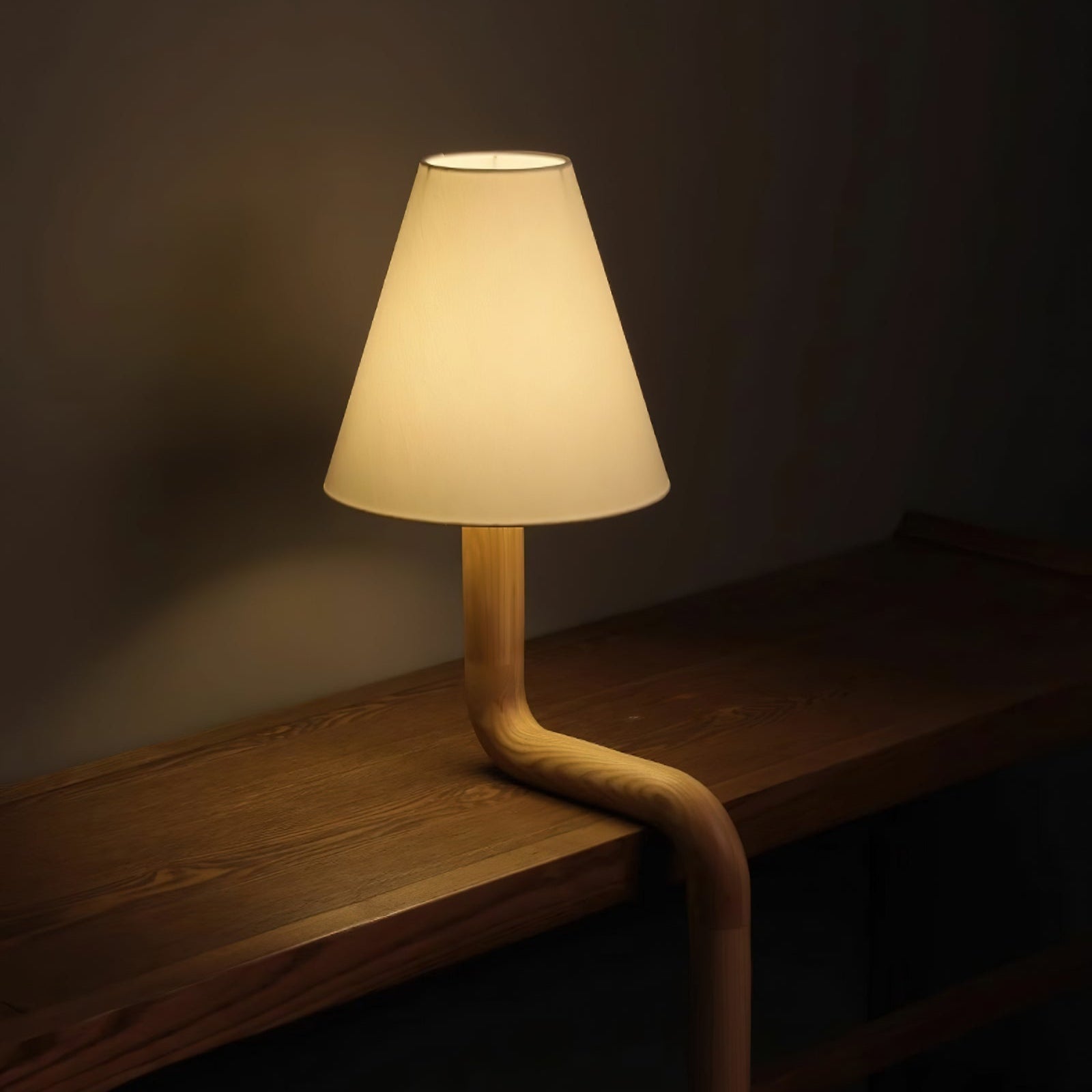 Bento Wooden Table Lamp