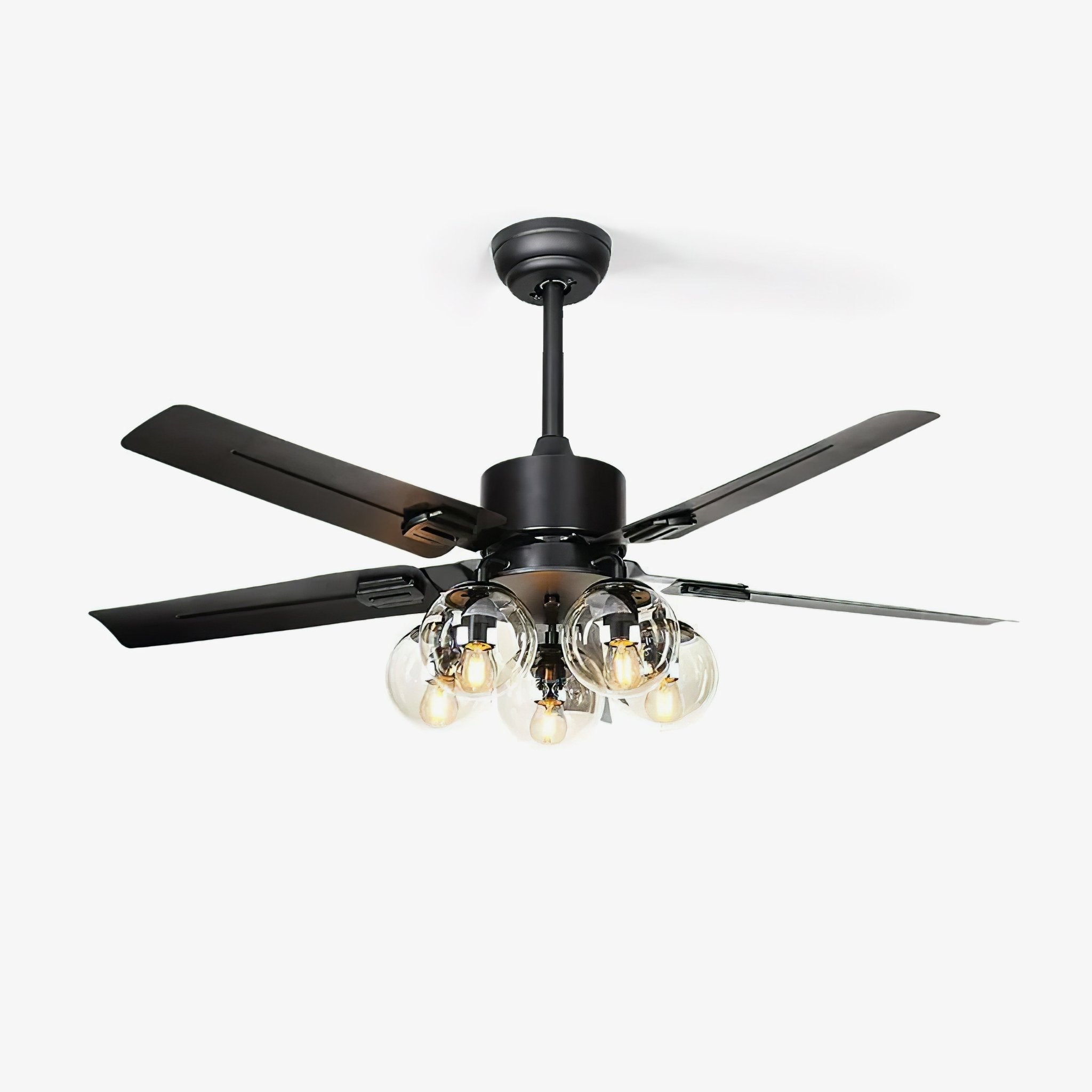 Elson Vintage Black Ceiling Fan