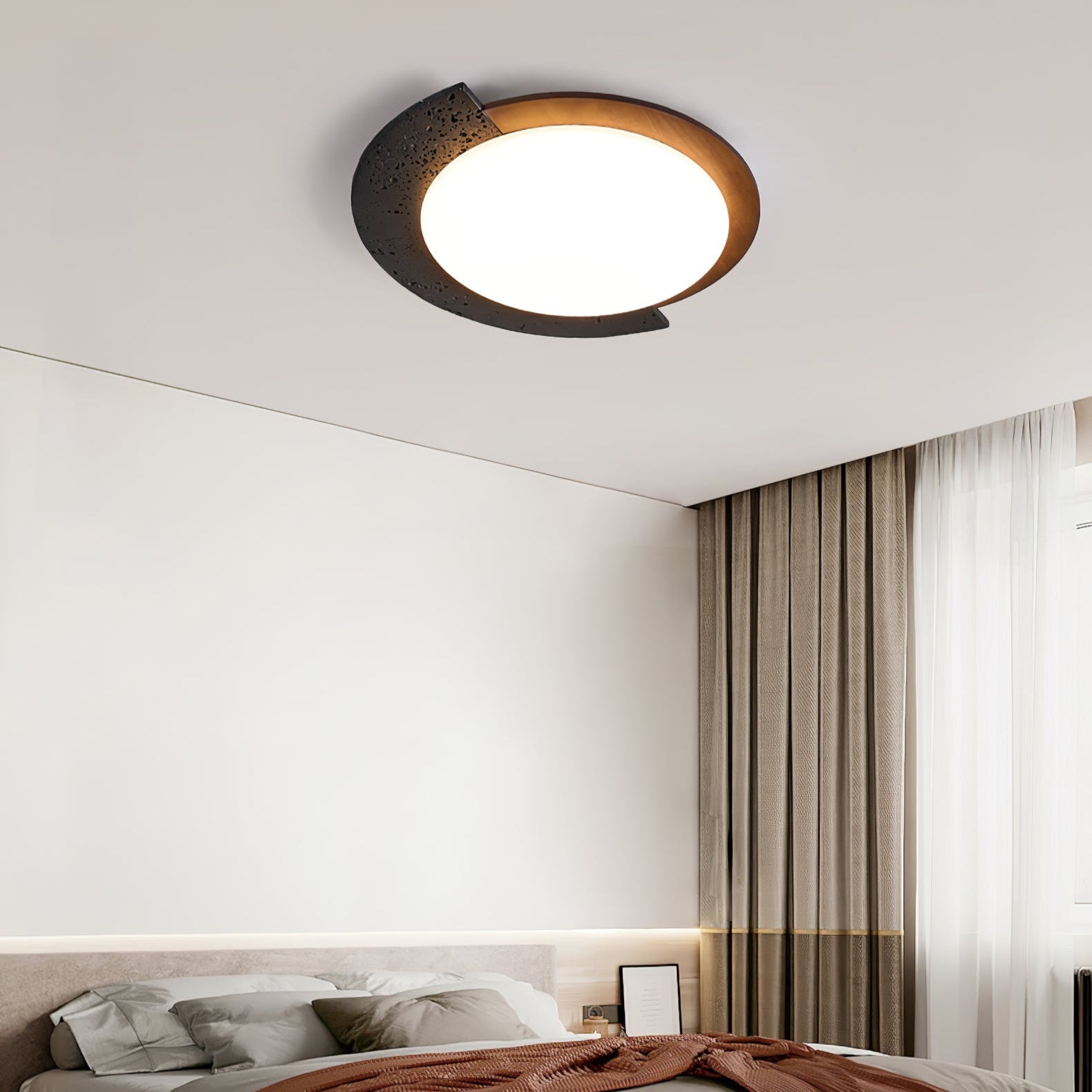 Blocesn Stone Ceiling Light