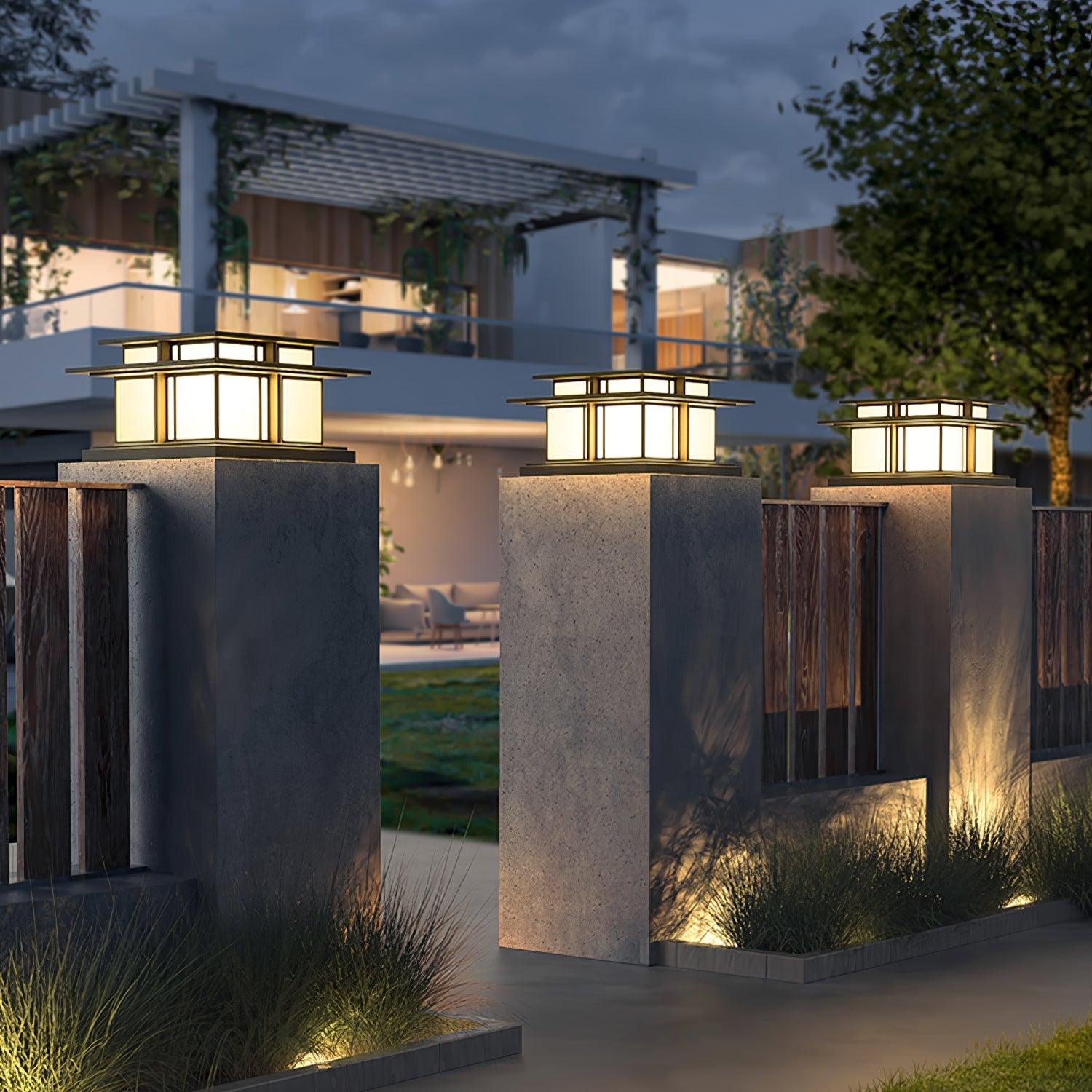 Bilovin Solar Outdoor Wall Light
