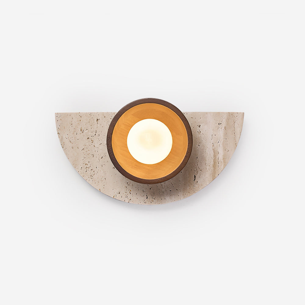 Lerbaze Natural Stone Wall Light
