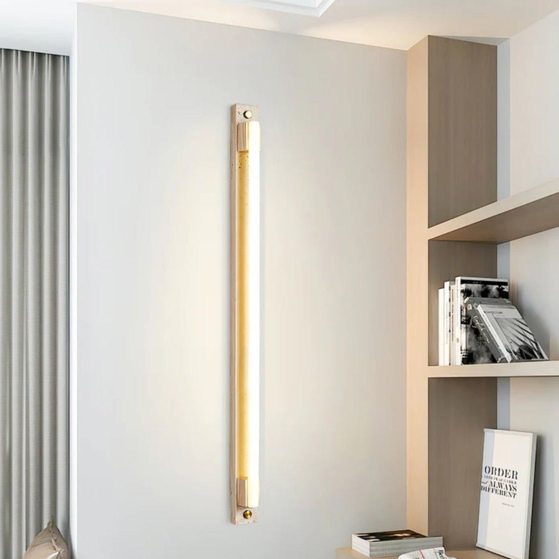 Fomessi Natural Stone Wall Light