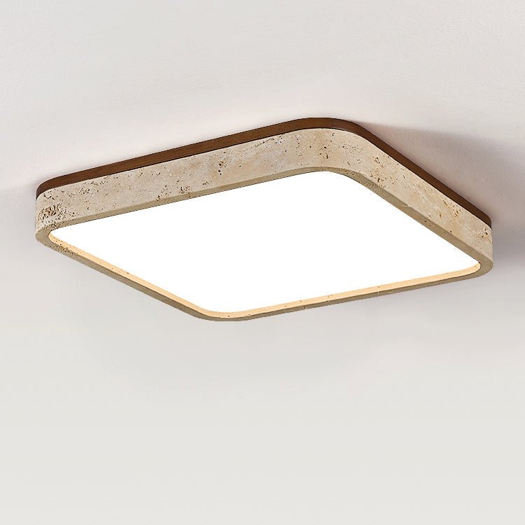 Colemis Travertine Ceiling Light