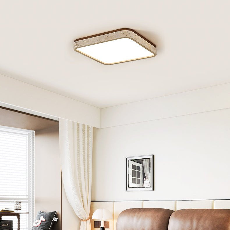 Colemis Travertine Ceiling Light